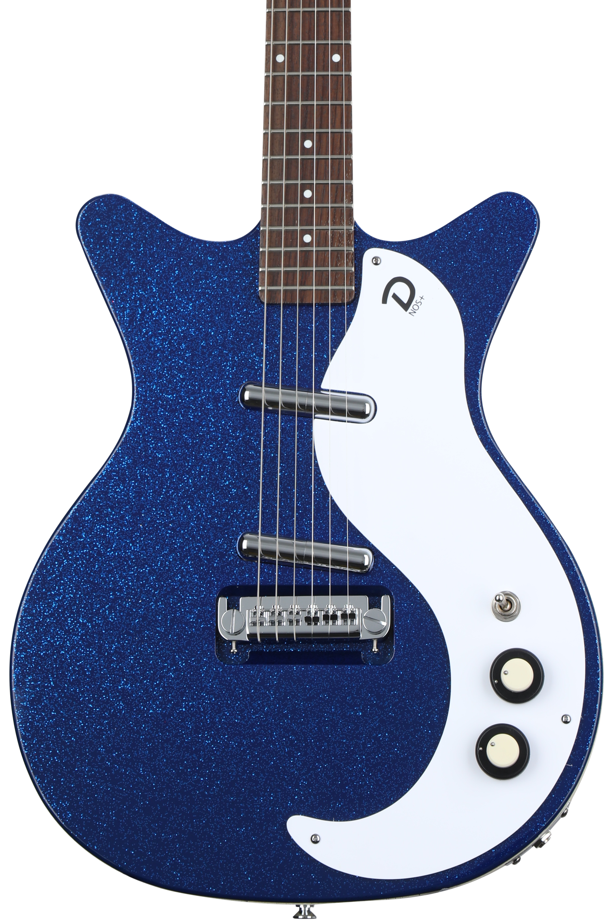 Danelectro 60th Anniversary DC '59 NOS+ Electric Guitar - Deep Blue  Metalflake