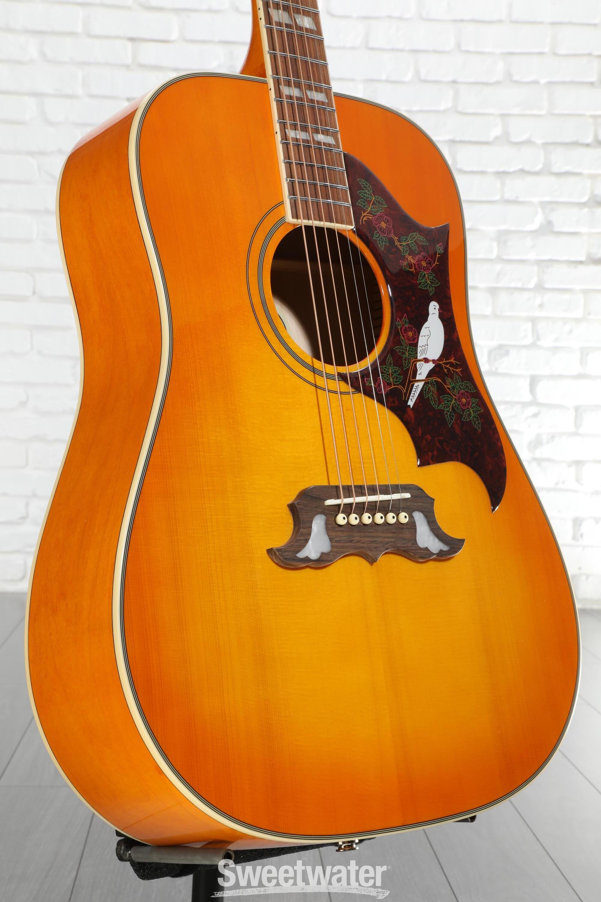 Epiphone Dove Studio Acoustic-electric Guitar - Violin Burst