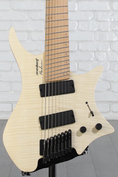 Strandberg Boden Standard NX 8 8-string Electric Guitar - Natural Flame Maple