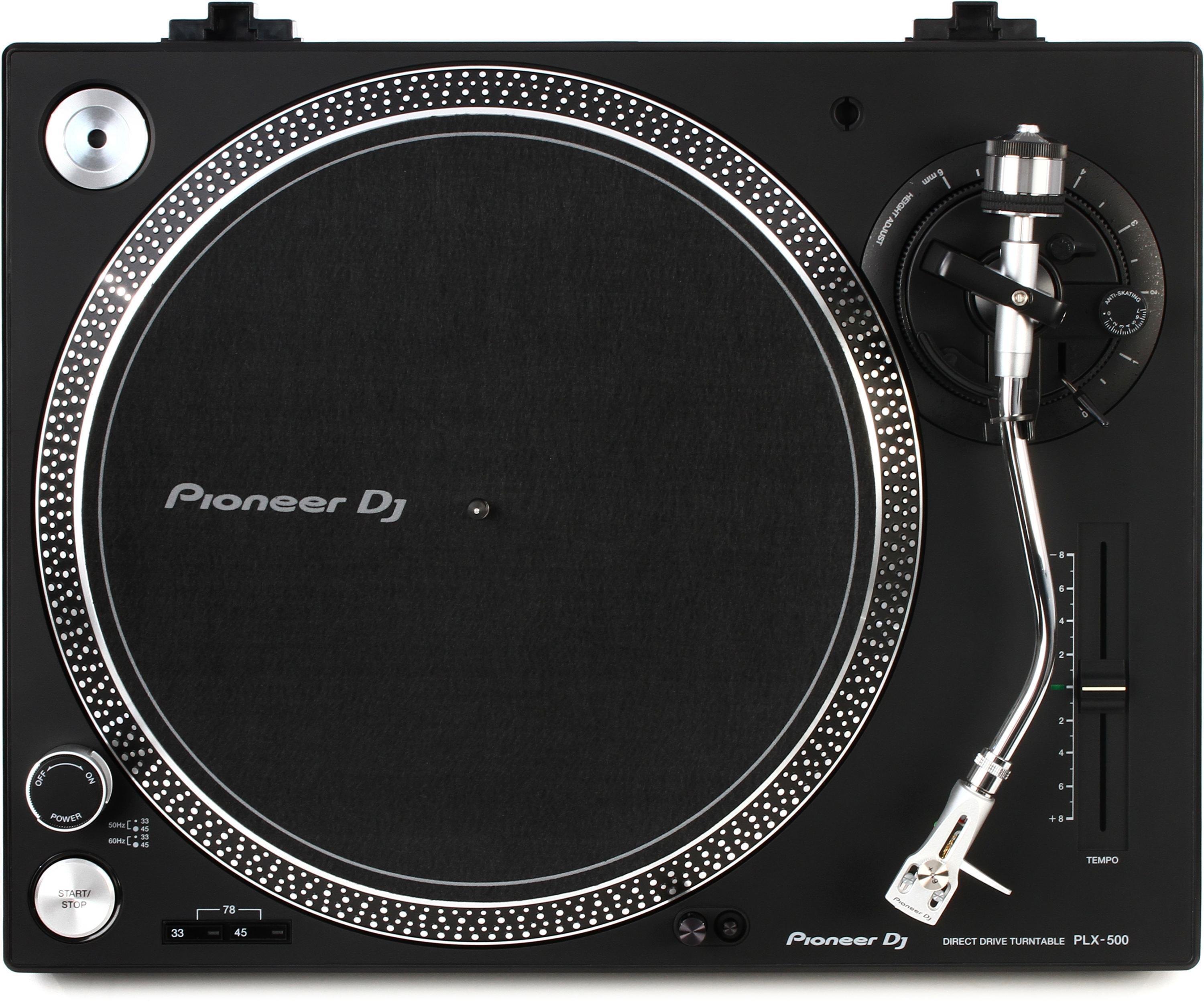 Bundled Item: Pioneer DJ PLX-500 Direct Drive Turntable