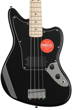 Photo of Squier Affinity Series Jaguar Bass H - Black with Maple Fingerboard