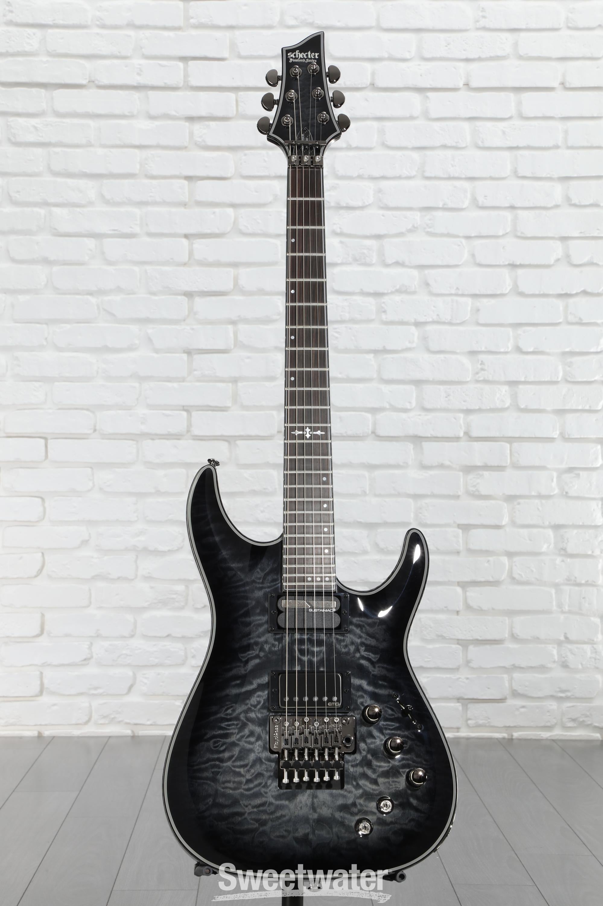 Schecter Hellraiser Hybrid C-1 FR-S Electric Guitar - Trans