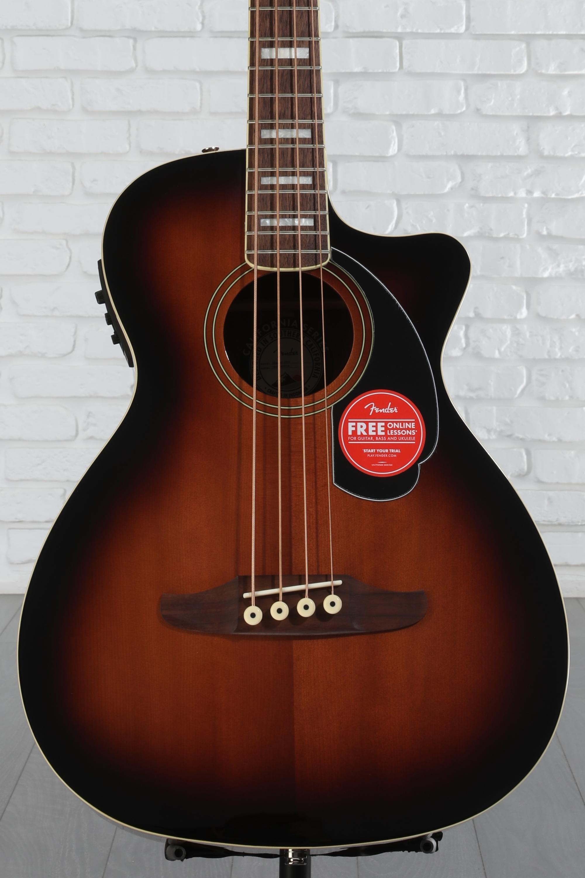 Fender フェンダー KINGMAN BASS SEB W/BAG WN Shaded Edge