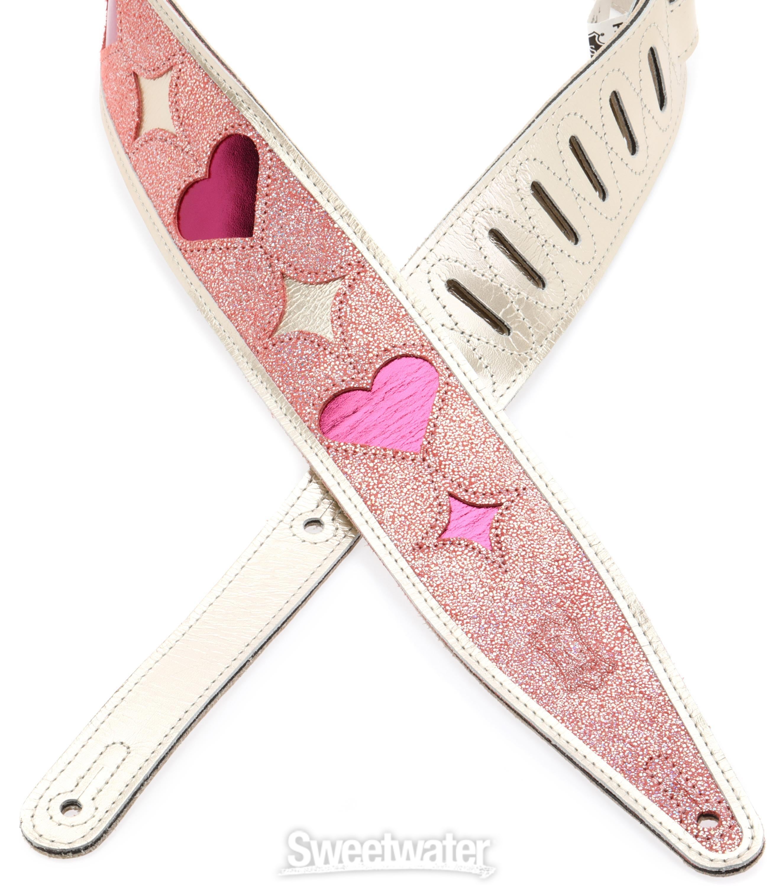 Levy's x Jodi Head '70s Icon Series Leather Guitar Strap