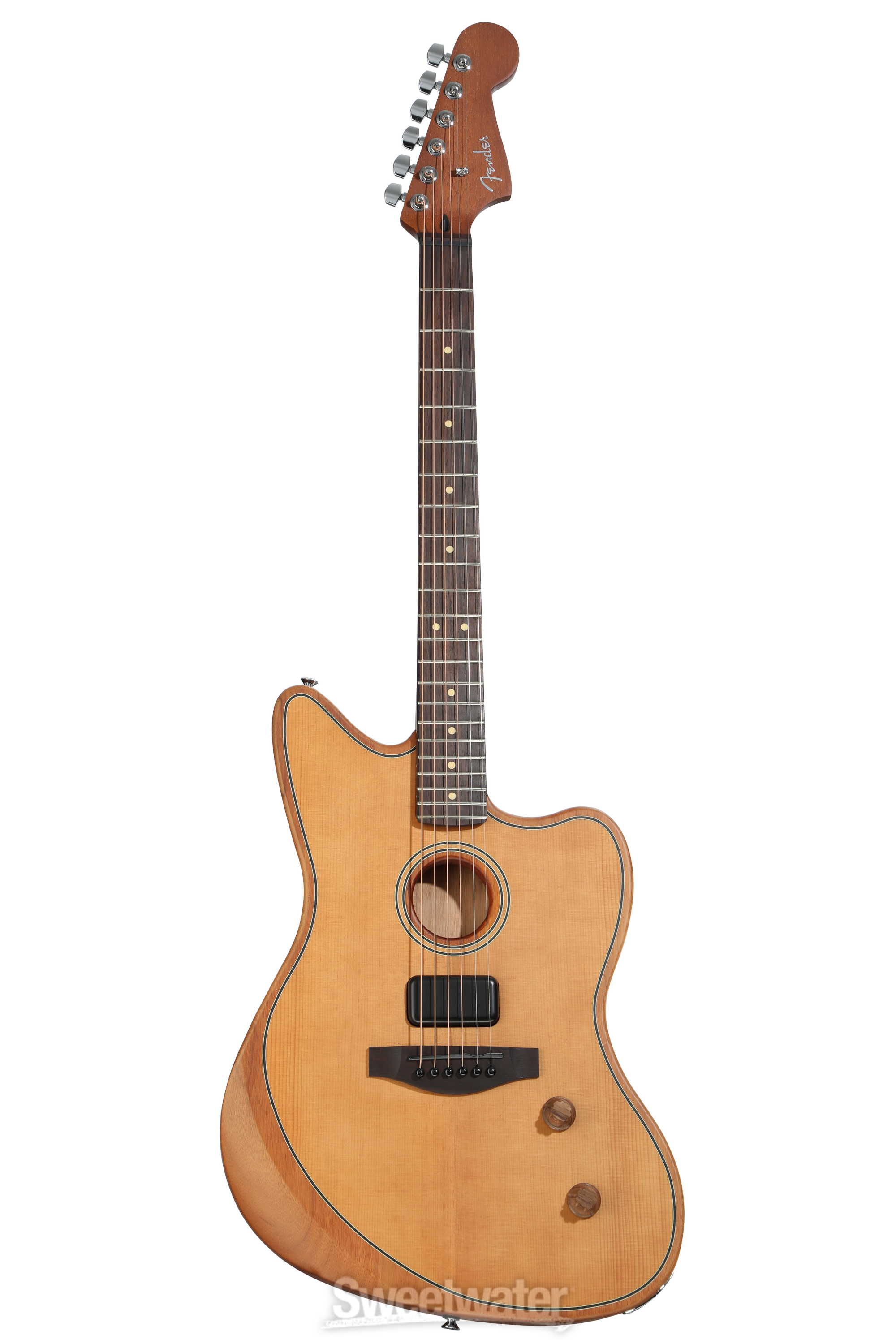 ギター fender Acoustasonic Standard Jazzmaster Ernie Williamson Music - Fender Acoustasonic® Player Jazzmaster