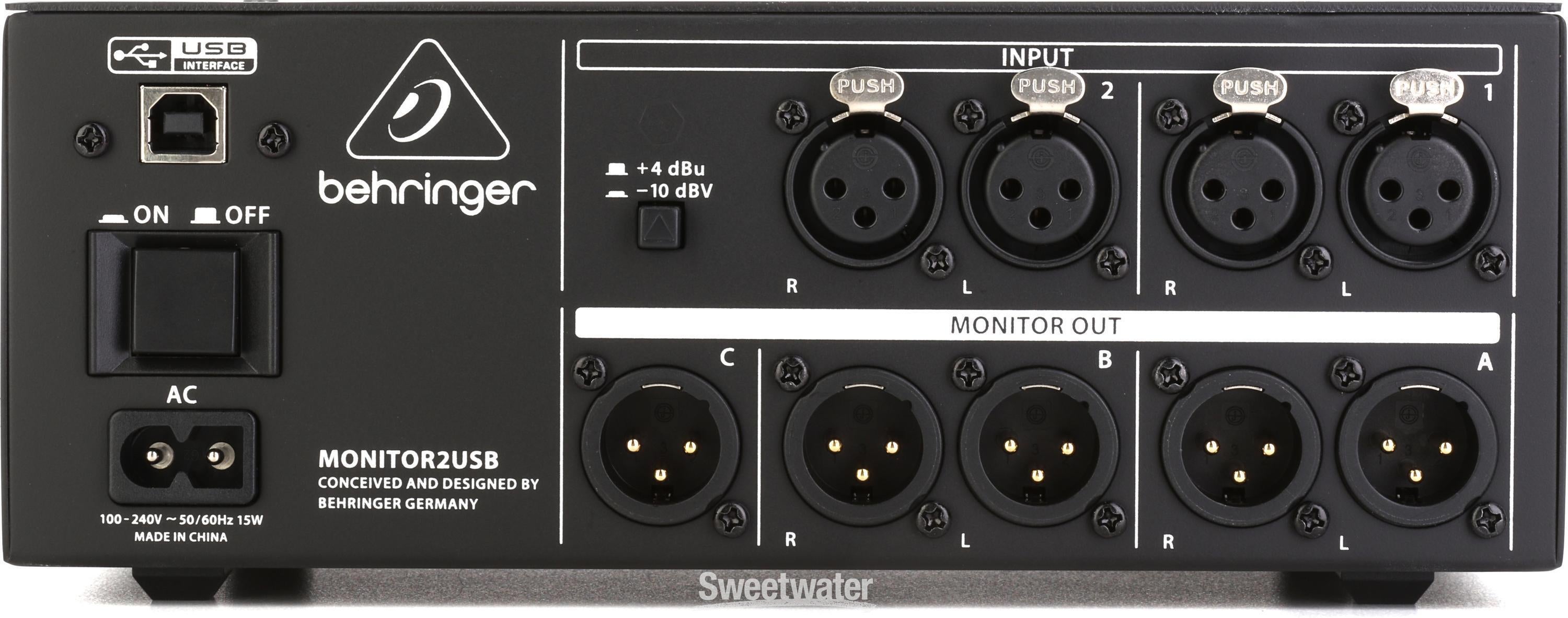 Behringer MONITOR2USB Monitor Controller