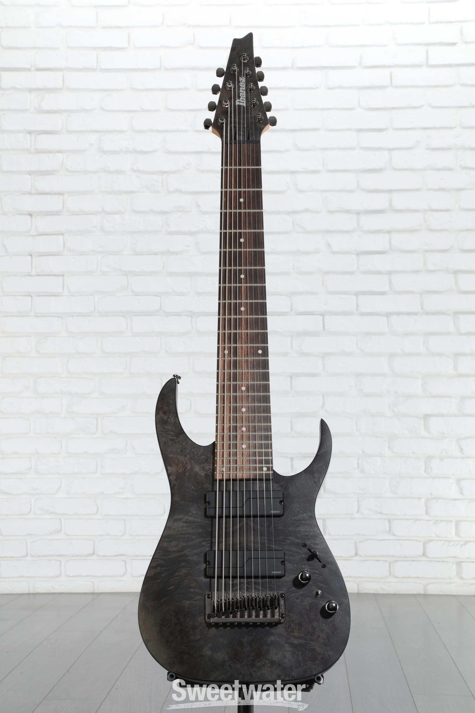 Ibanez Axe Design Lab RG9PB 9-string Electric Guitar - Transparent