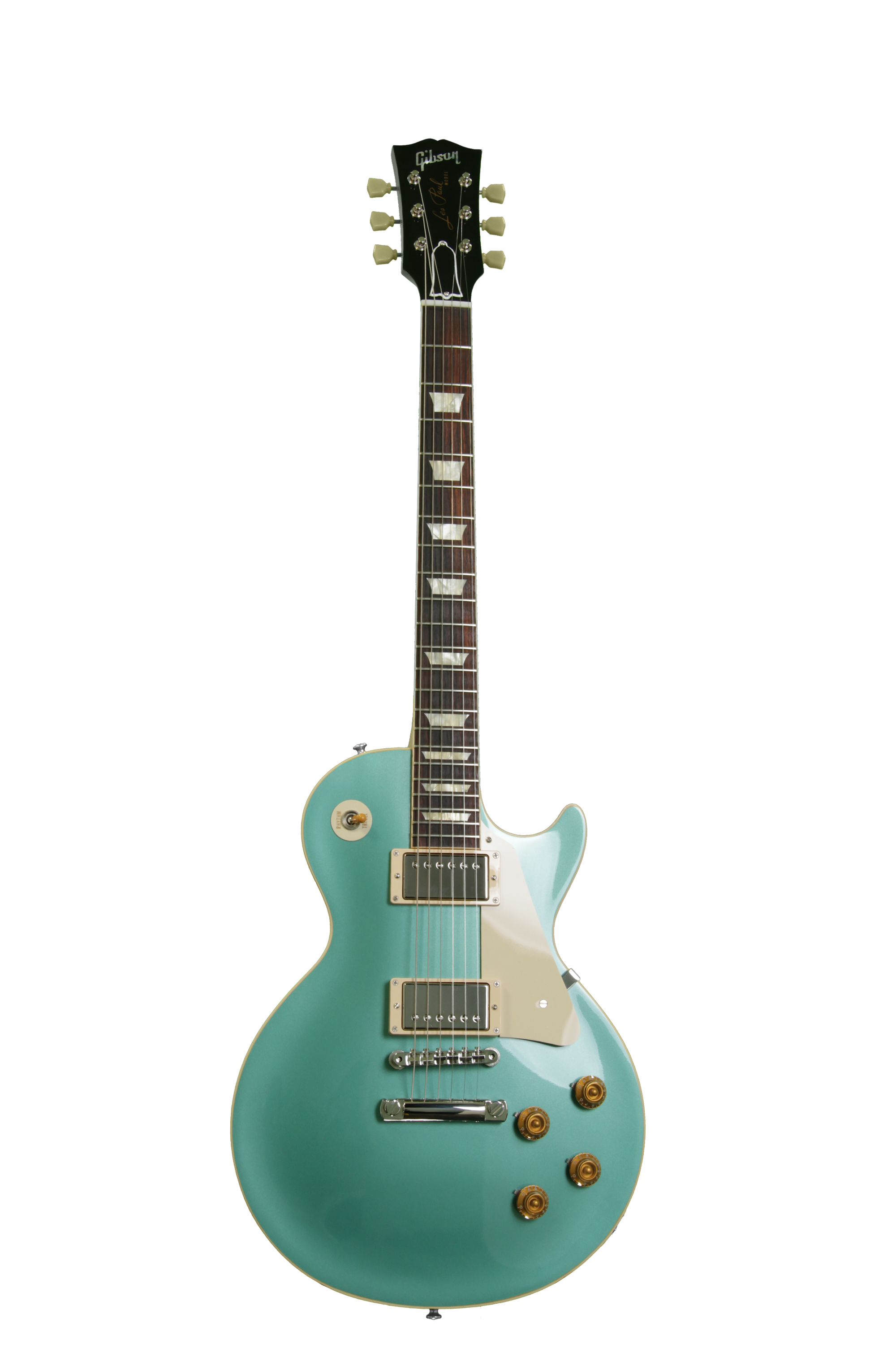 Gibson Custom 1958 Les Paul Plaintop Reissue - Antique Pelham Blue
