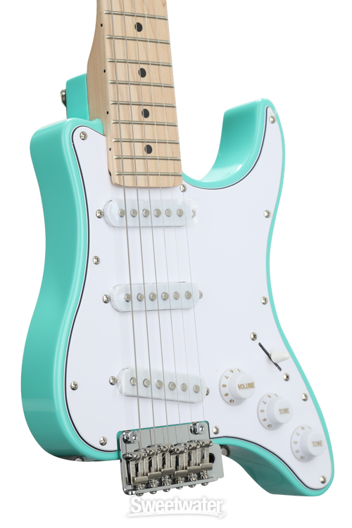 Traveler Guitar Travelcaster Deluxe - Surf Green Reviews | Sweetwater