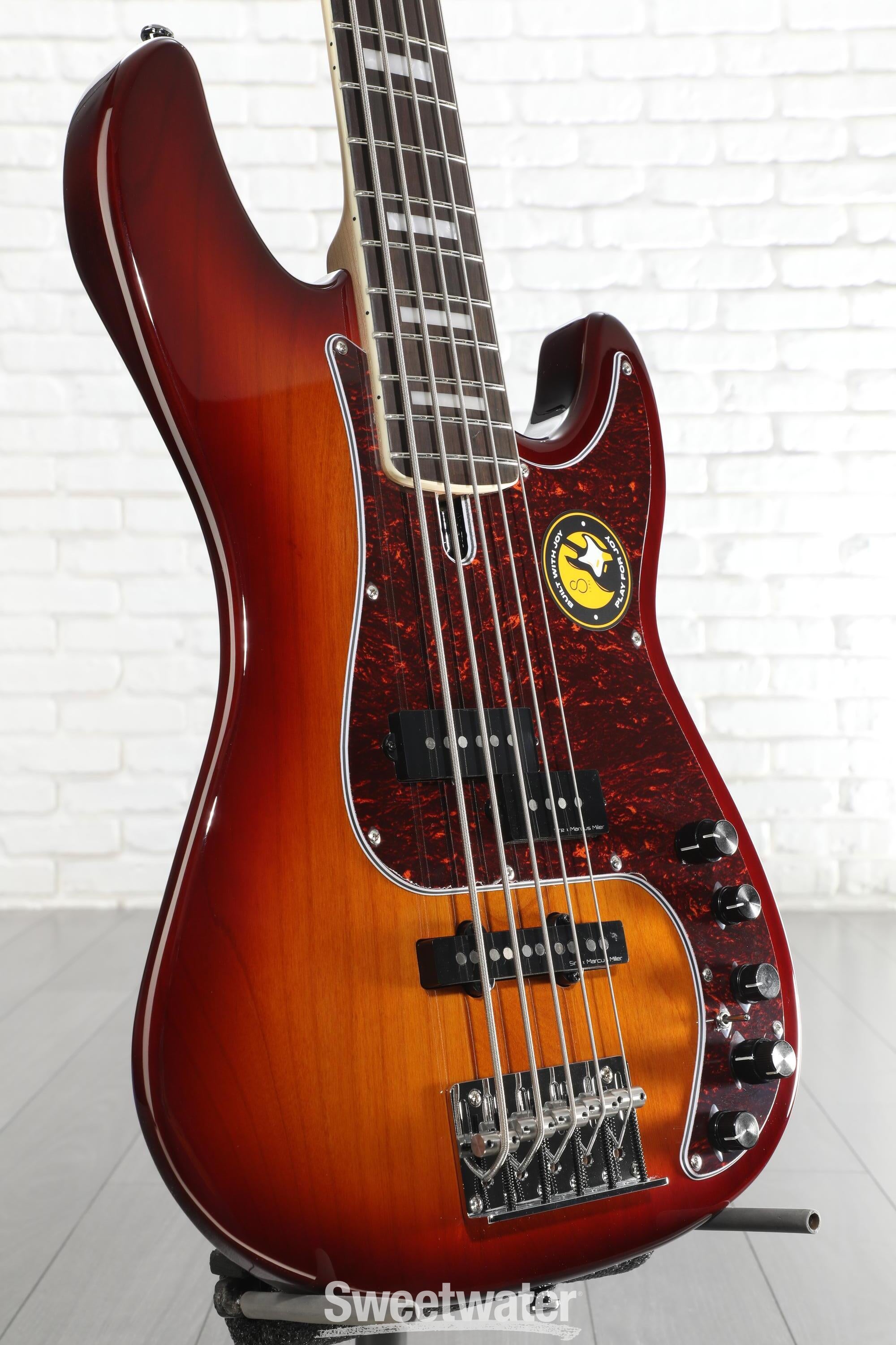 Sire Marcus Miller P7 Alder 5-string Bass Guitar - Tobacco