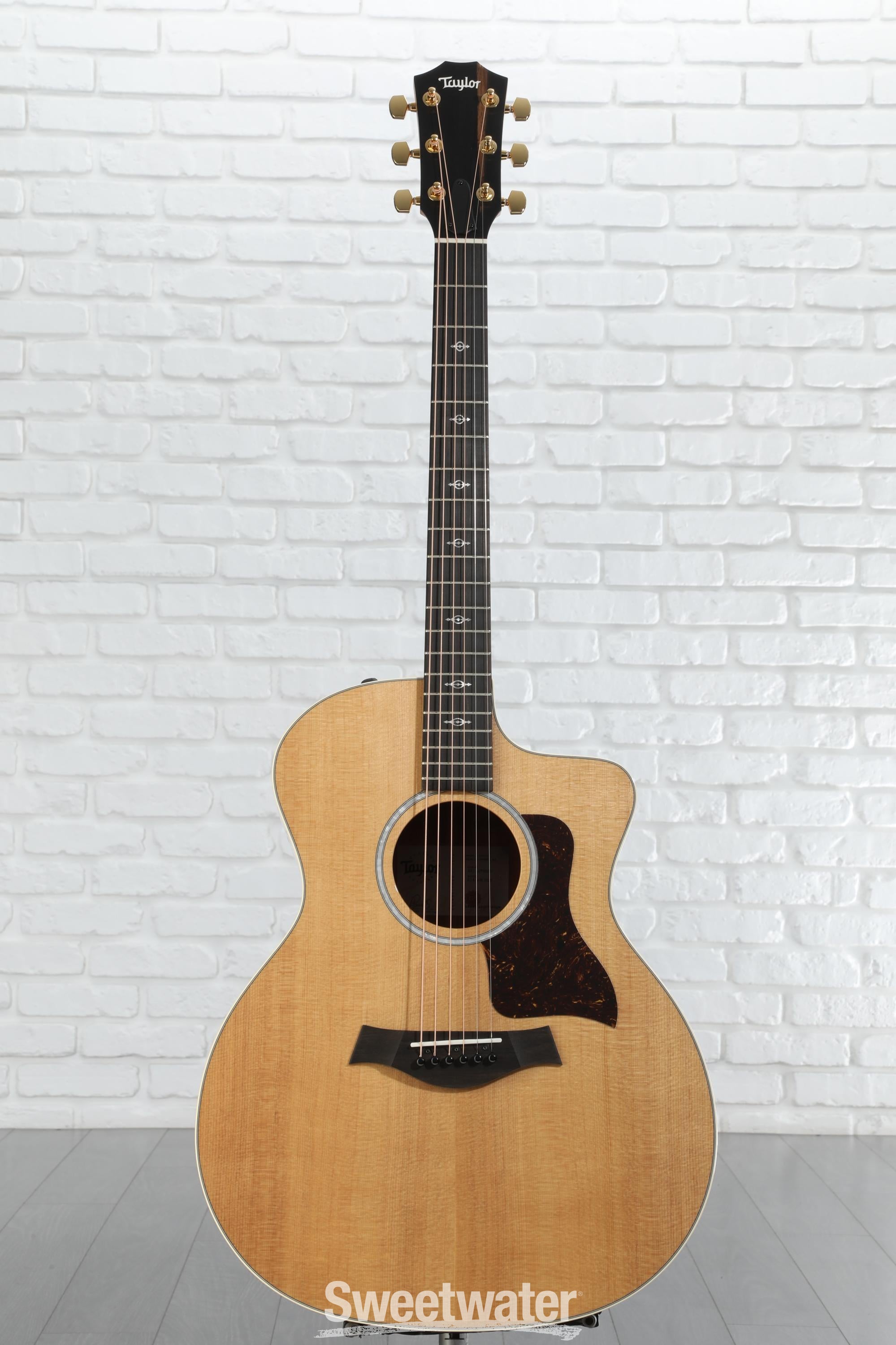 Taylor 214ce-K DLX Acoustic-electric Guitar - Natural | Sweetwater