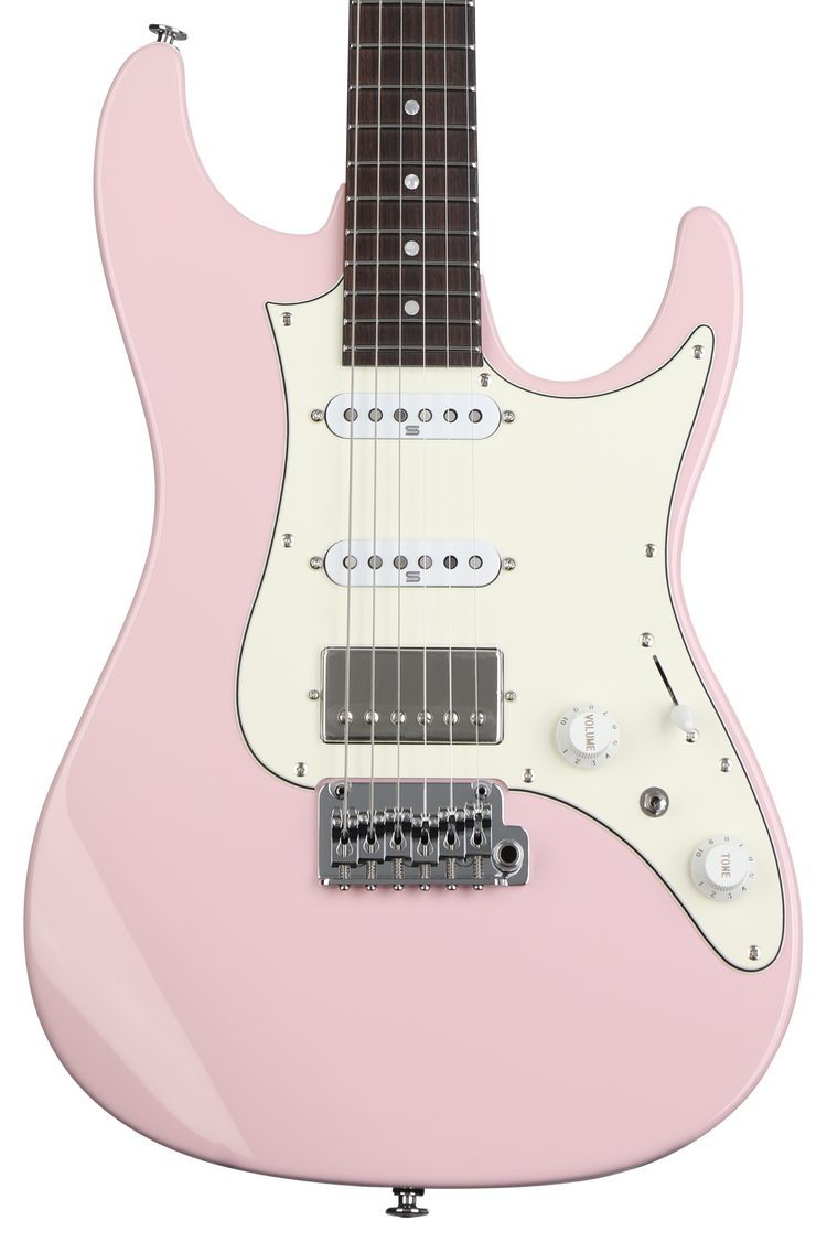 ギター Ibanez AZ2204NW PPK Ibanez Prestige AZ2204NW Electric Guitar - Pastel Pink, Sweetwater