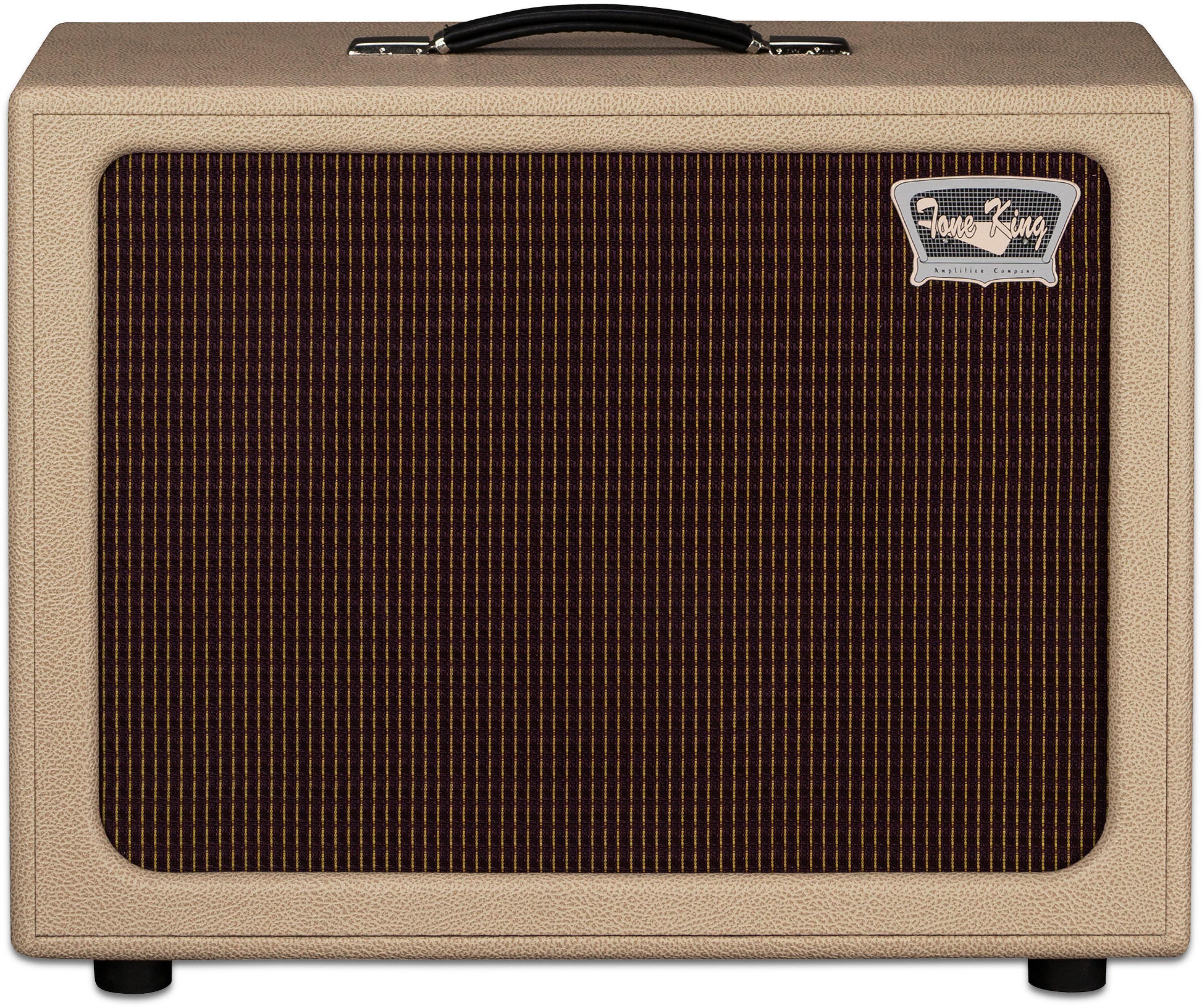 Photo of Tone King Imperial 112 Cab 60-watt 1x12-inch Open Back Cabinet - Cream