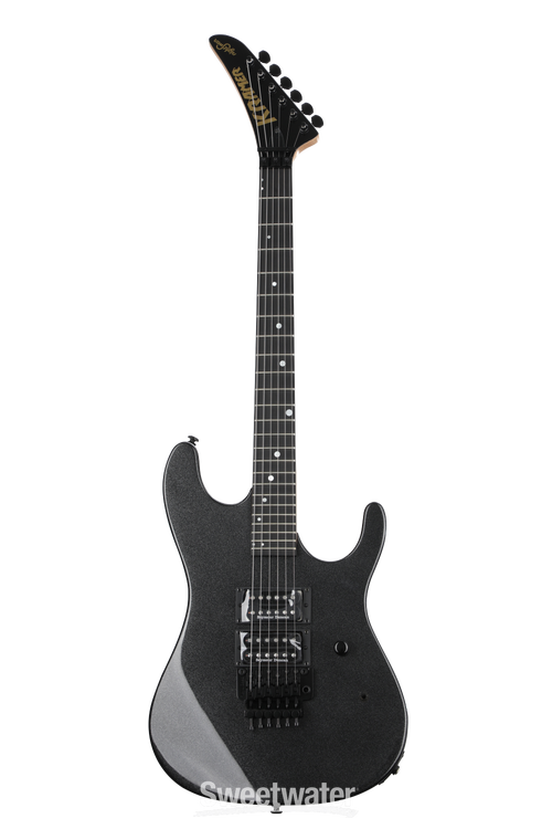 Kramer Nightswan Electric Guitar - Jet Black Metallic | Sweetwater