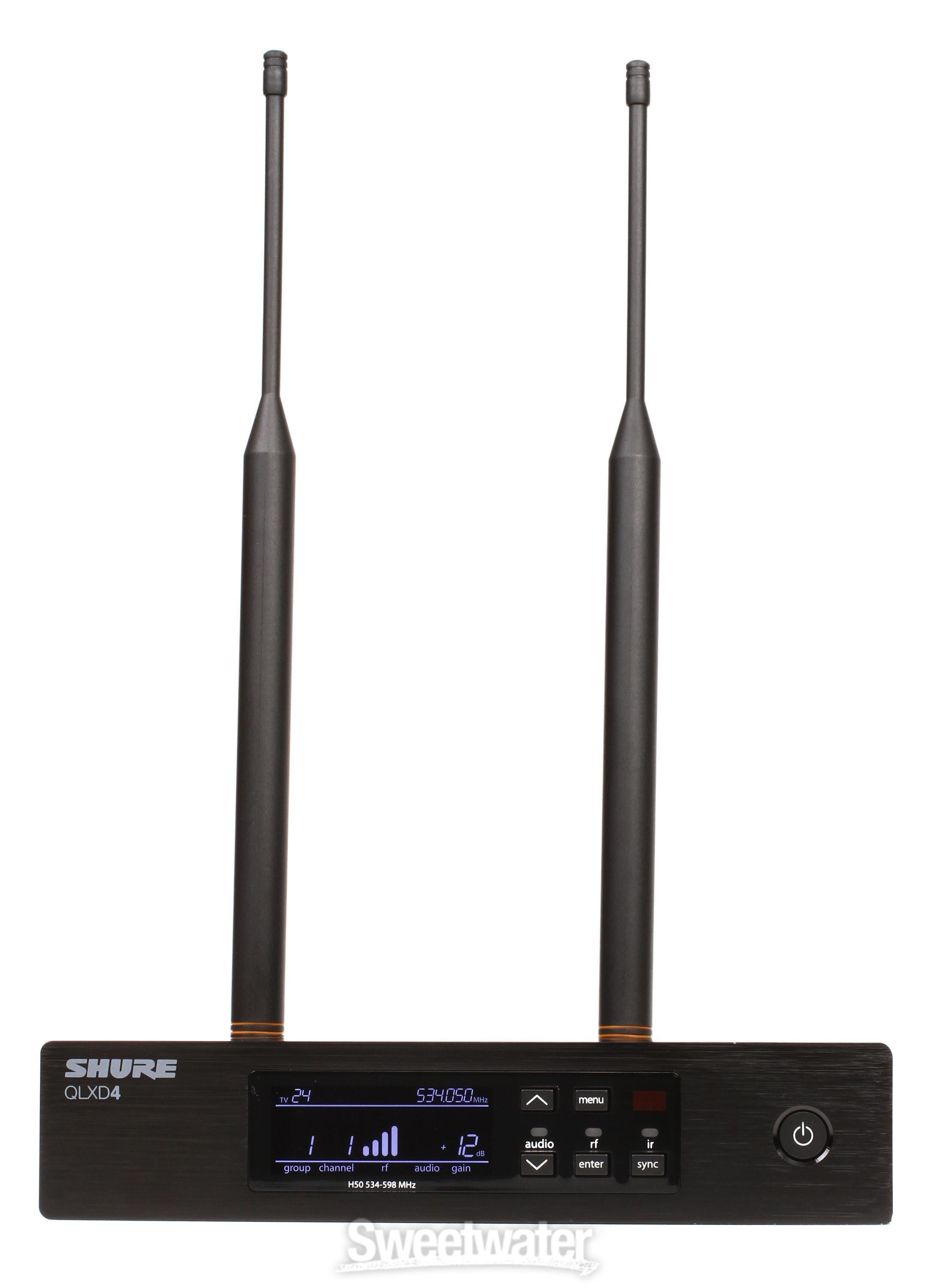 Shure QLXD24 SM58 Digital Wireless Handheld Microphone System