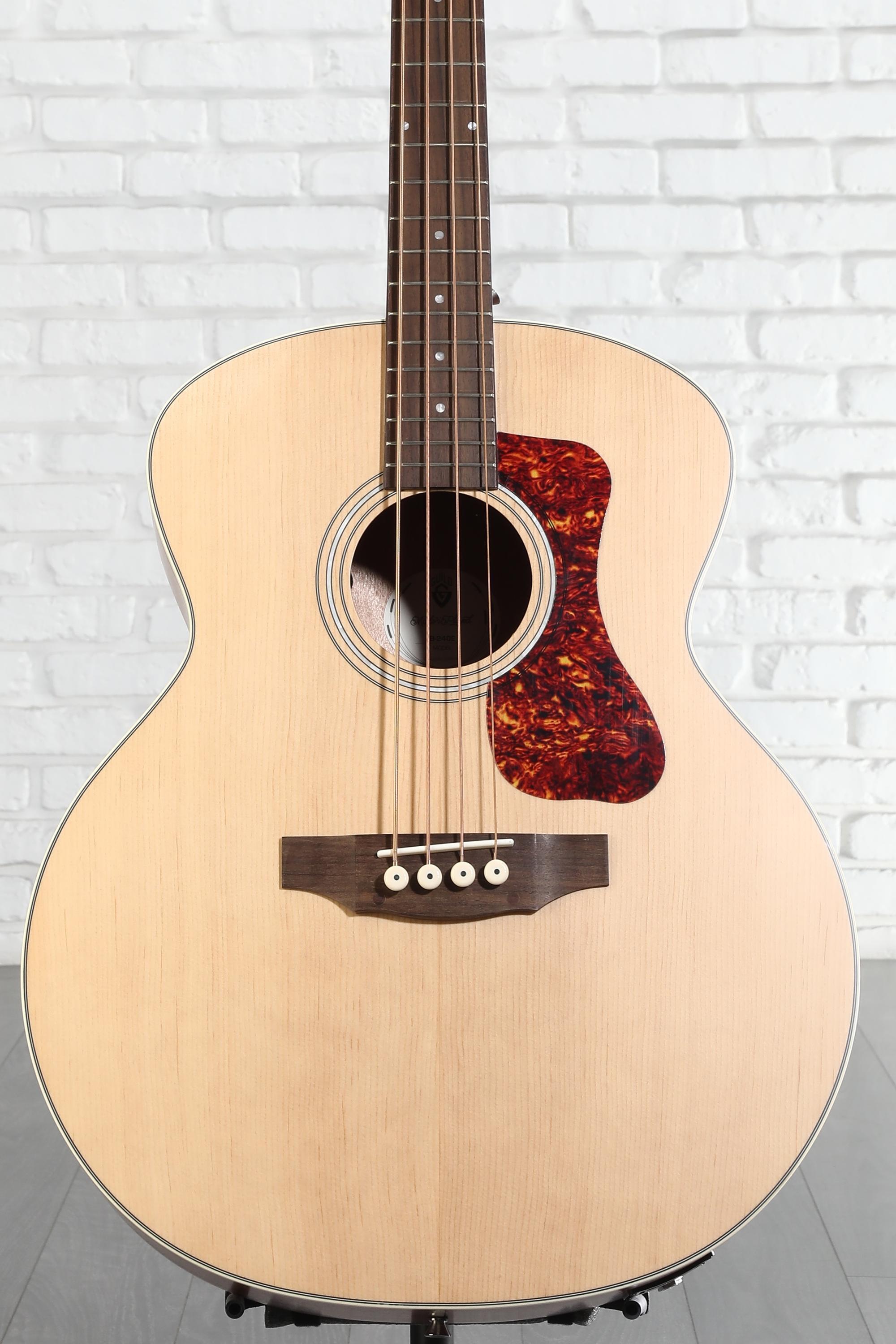 Guild B-240E Concert Acoustic-electric Bass Guitar - Natural