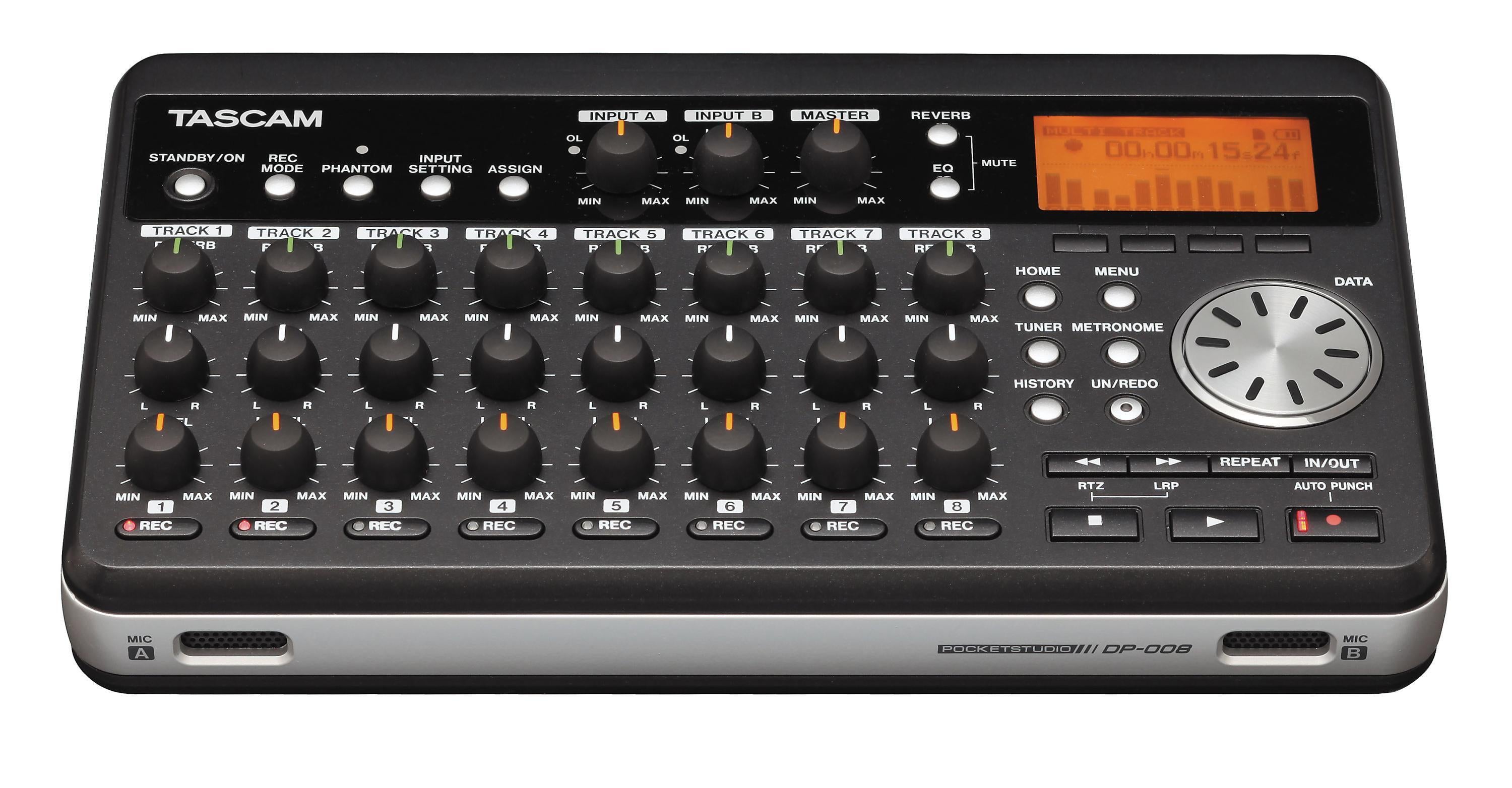 TASCAM DP-008 トマ DP-008 | 8トラック SD/SDHC MTR | TASCAM (日本)