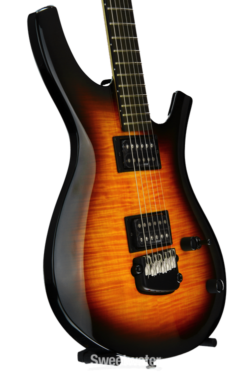 Parker PDF80 with Radial Neck Joint - Flame Tobacco Burst | Sweetwater