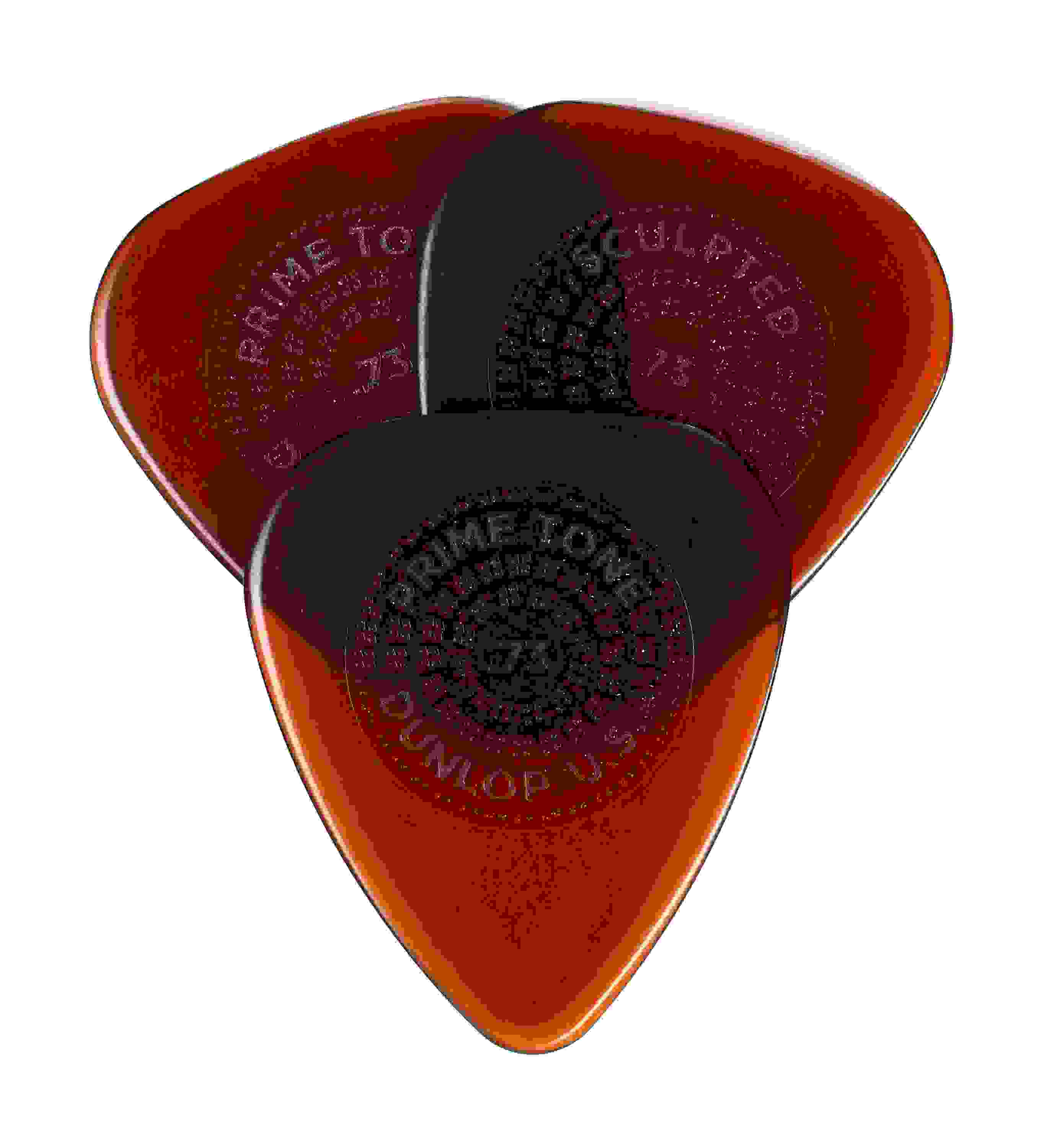Dunlop 510P073 Primetone Standard Grip Guitar Picks .73mm 3-pack