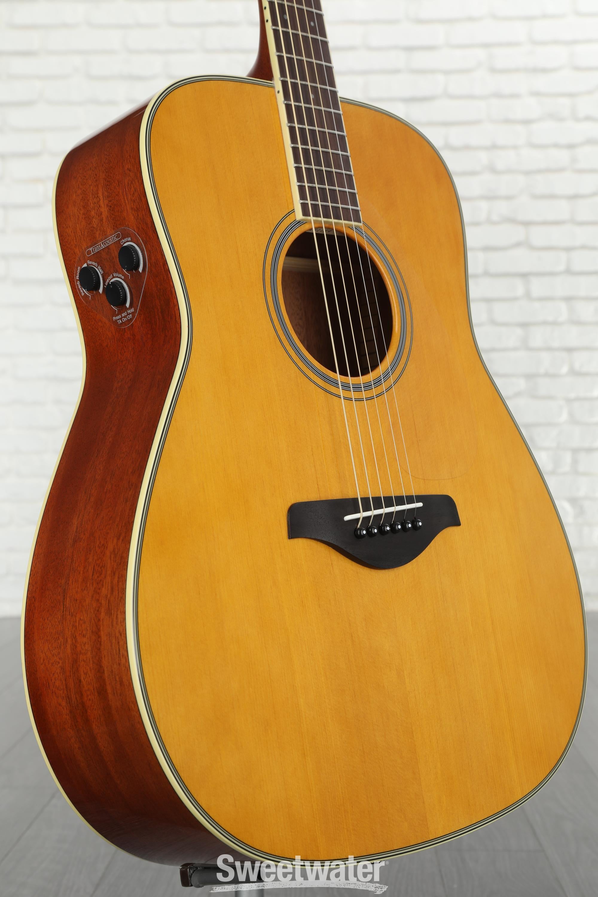Yamaha FG-TA TransAcoustic Dreadnought Acoustic-electric