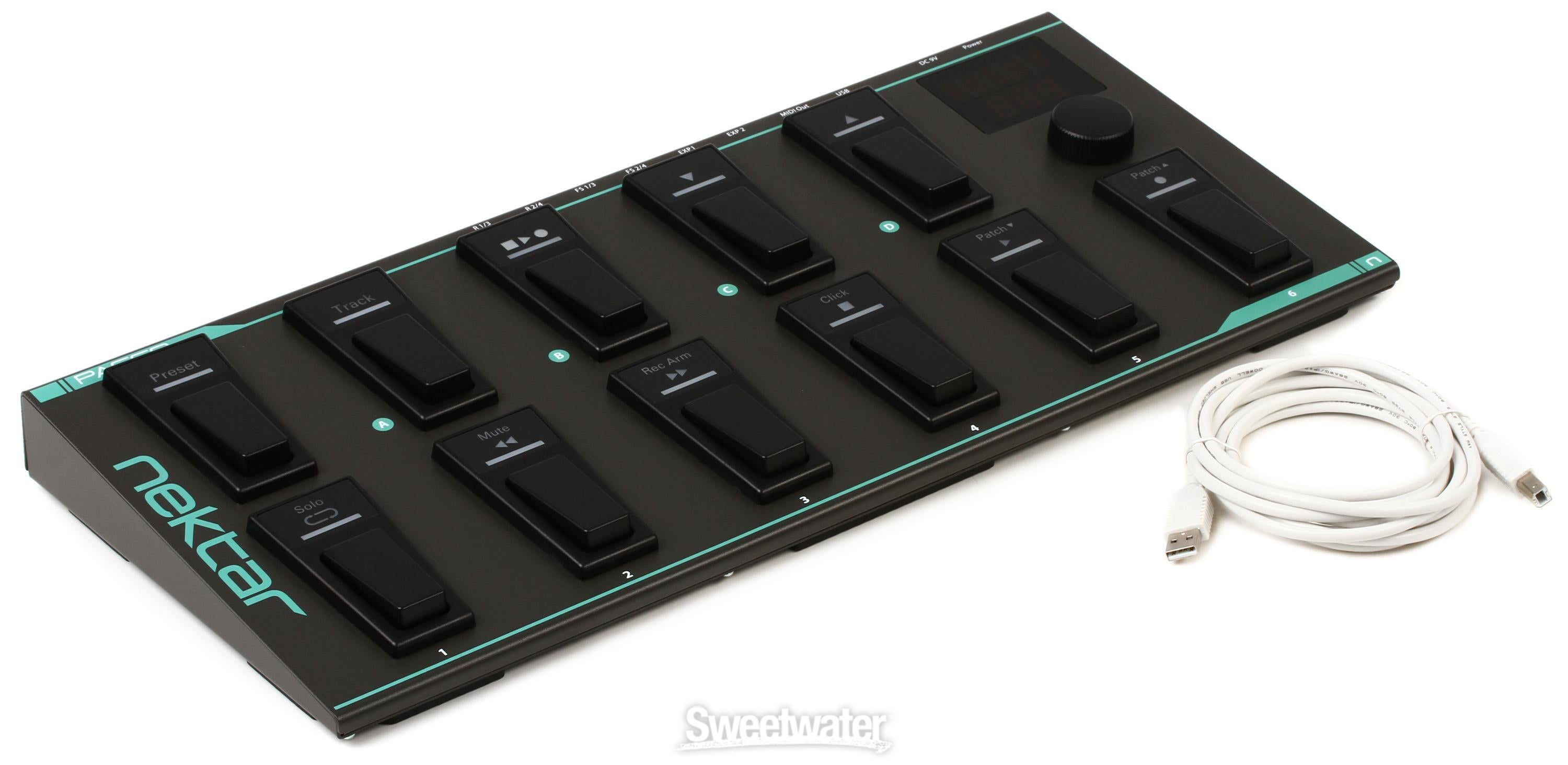 Nektar Pacer MIDI Foot Controller | Sweetwater