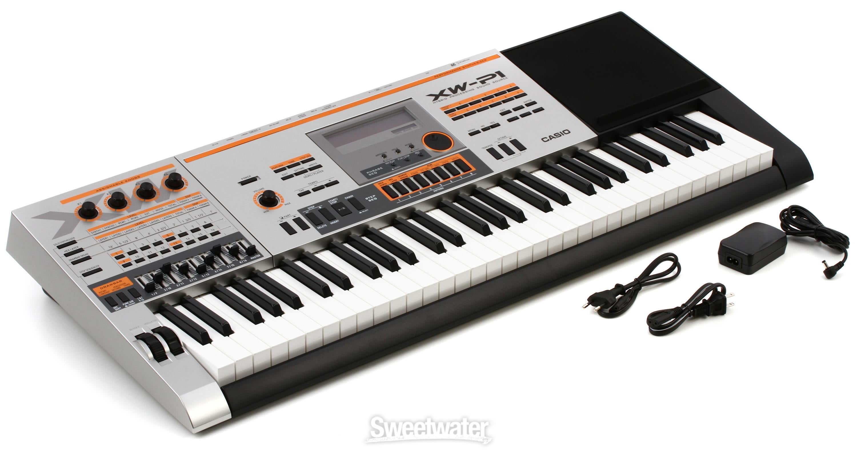 XW-P1希少 CASIOシンセサイザー XW-P1 - 鍵盤楽器