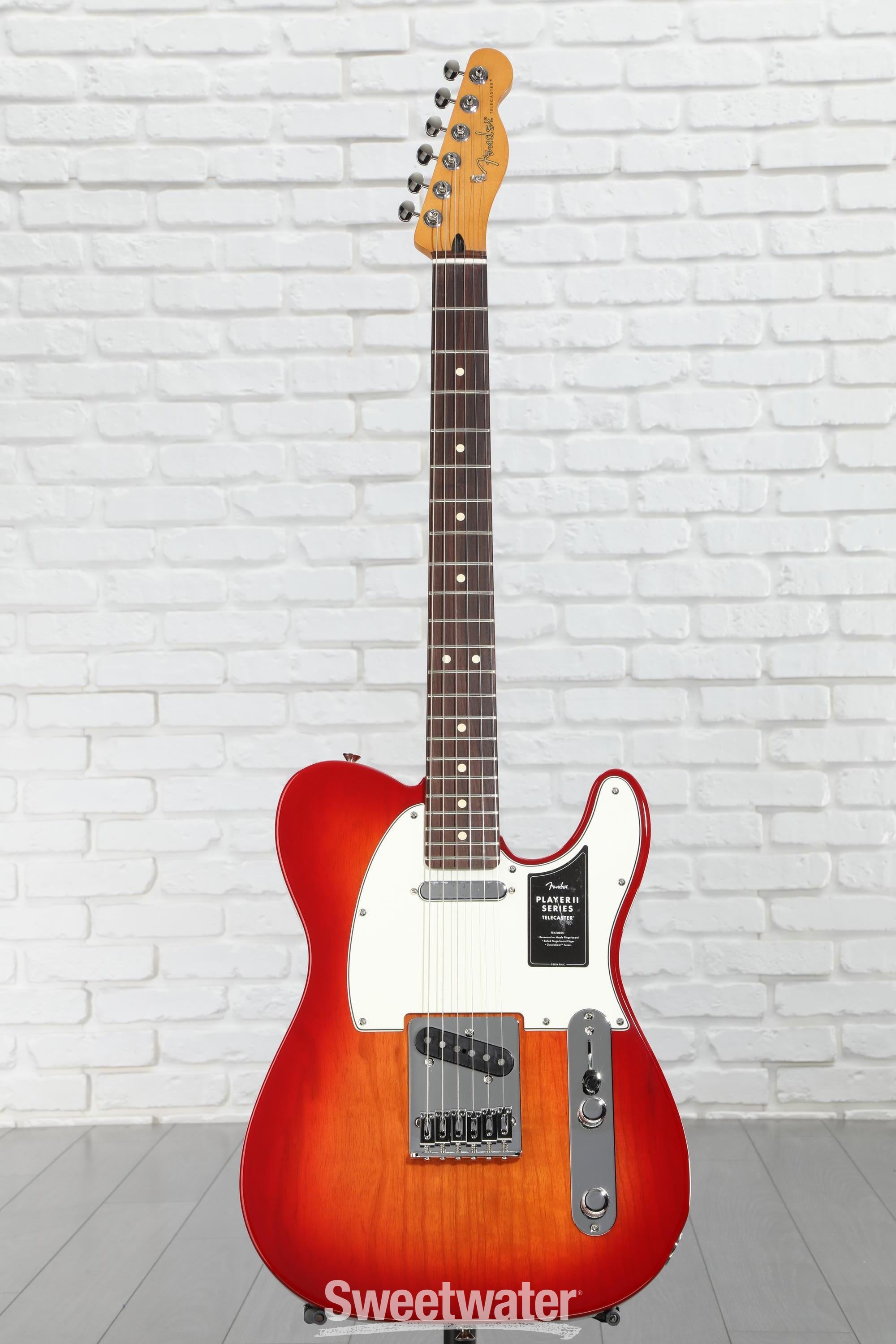 Fender Player II Telecaster Electric Guitar - Aged Cherry Burst