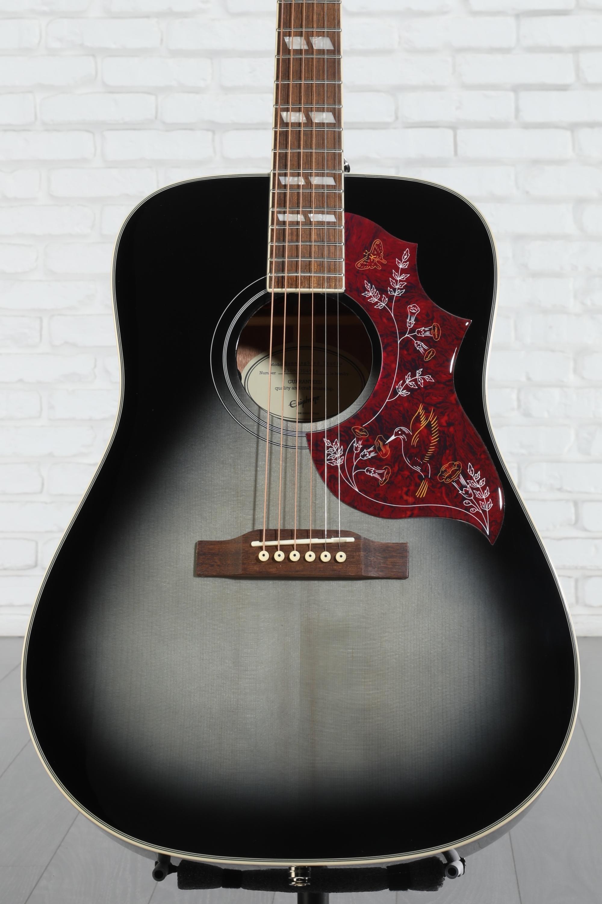 Epiphone Hummingbird Studio Acoustic-electric - Trans Ebony