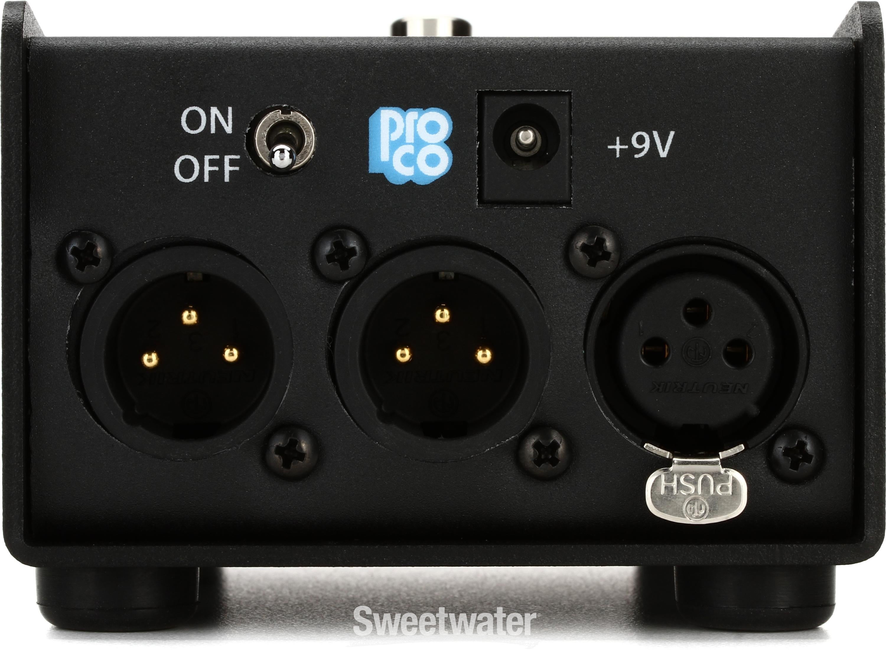 Pro Co Panic Button A/B + Mute Box | Sweetwater