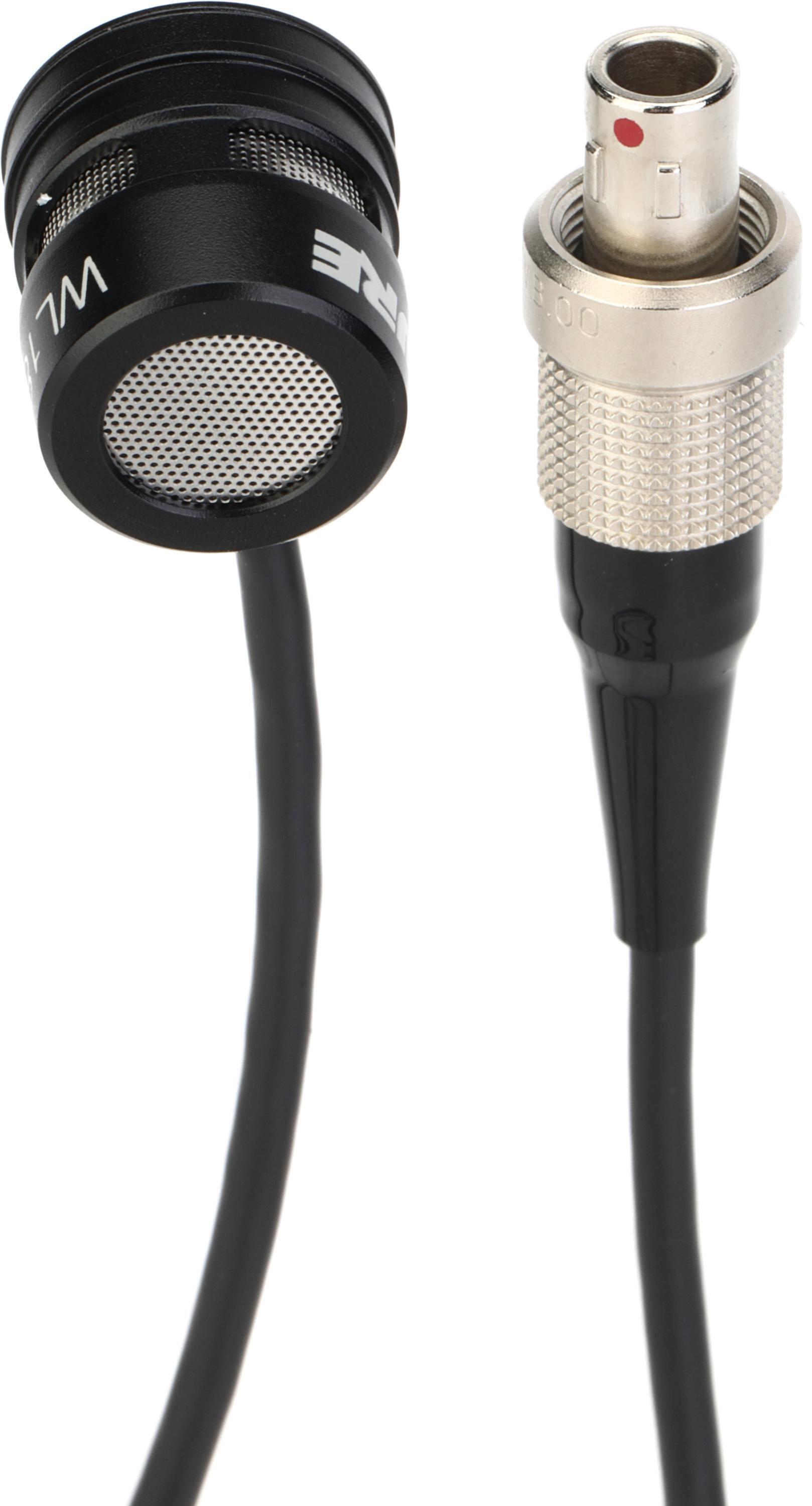 みみ25.5 光沢なし Shure WL185m Cardioid Lavalier Microphone with LEMO Connector