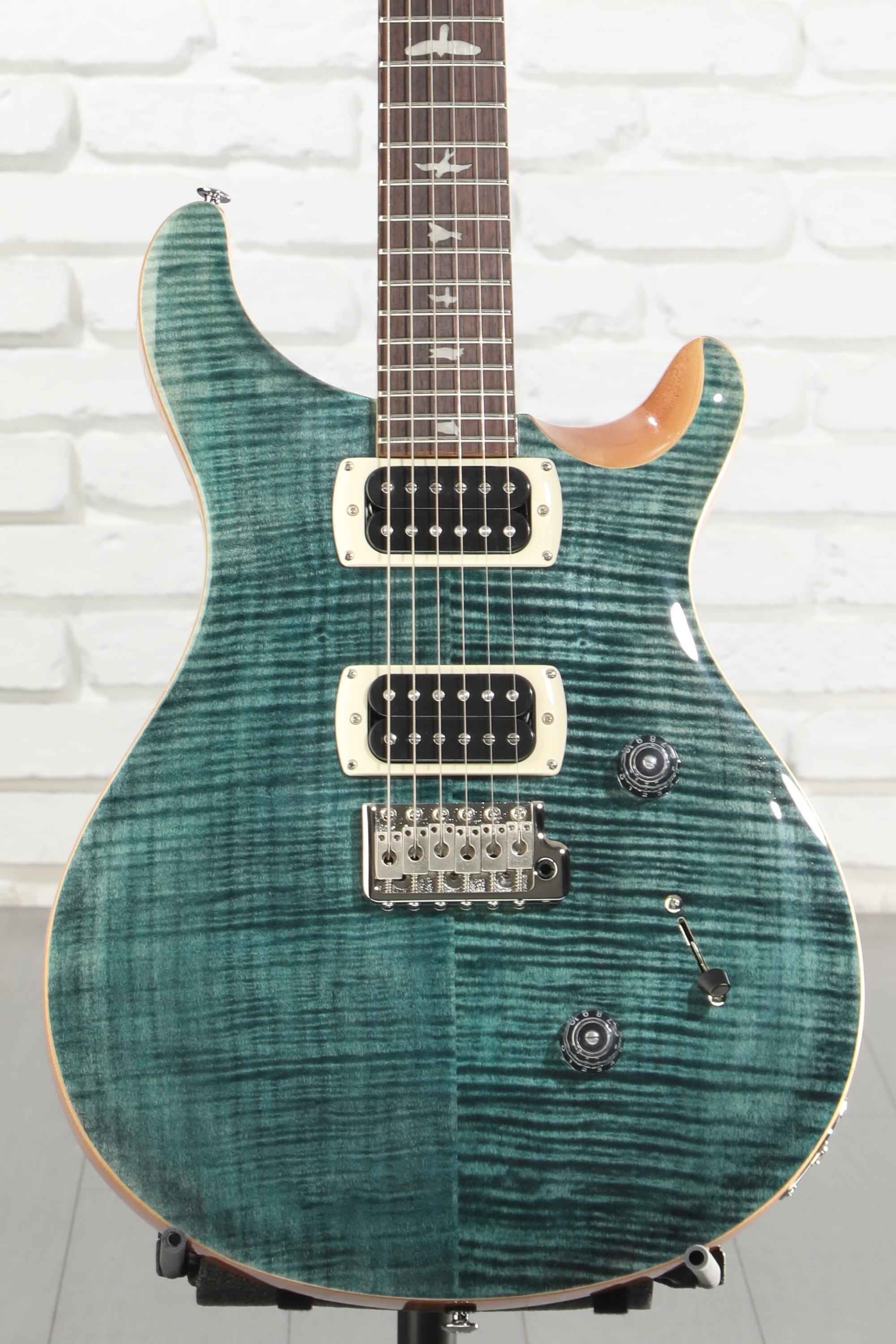 PRS SE Custom 24 Electric Guitar - Slate Blue | Sweetwater