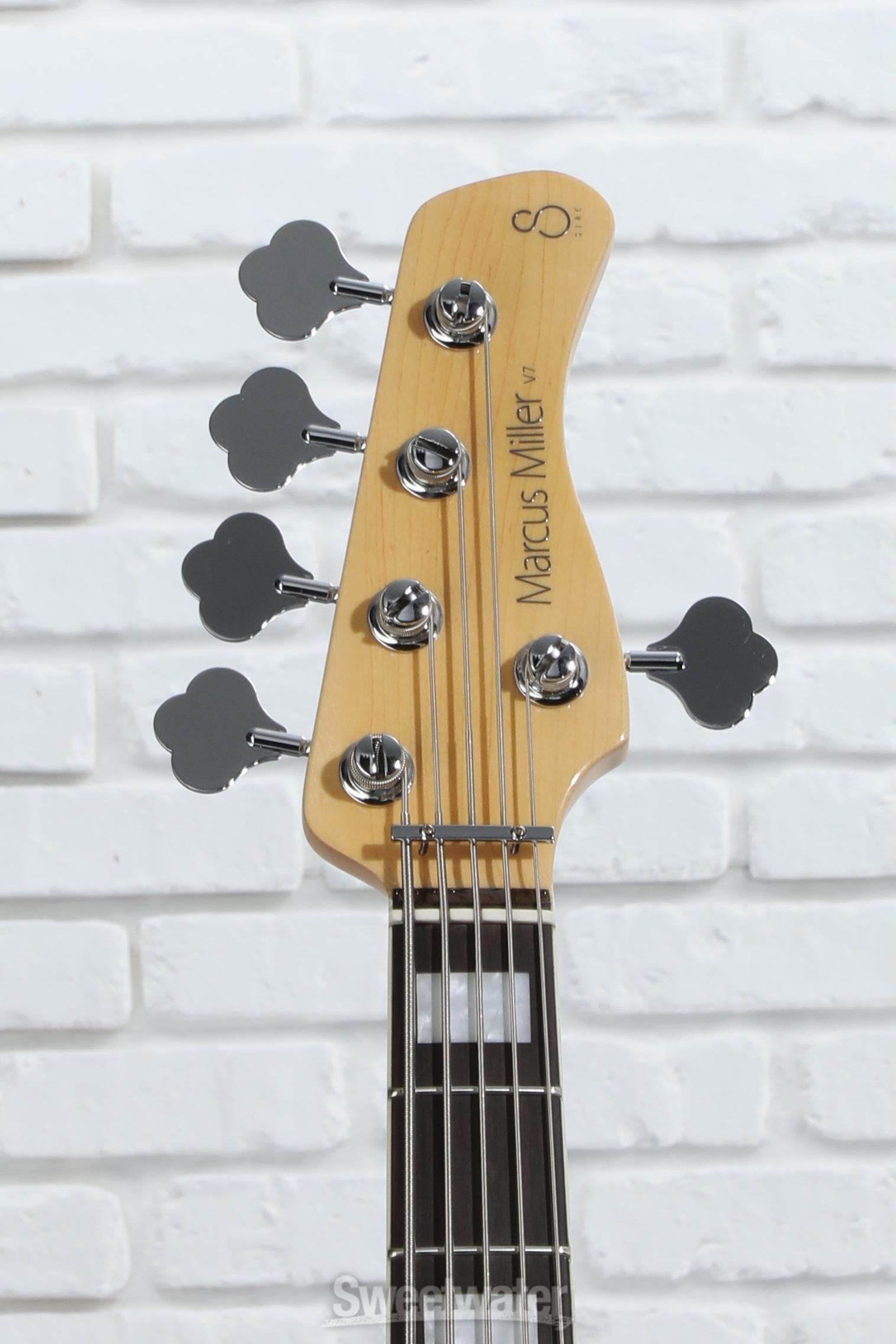 Sire Marcus Miller V7 Alder 5-string Bass Guitar - Antique White