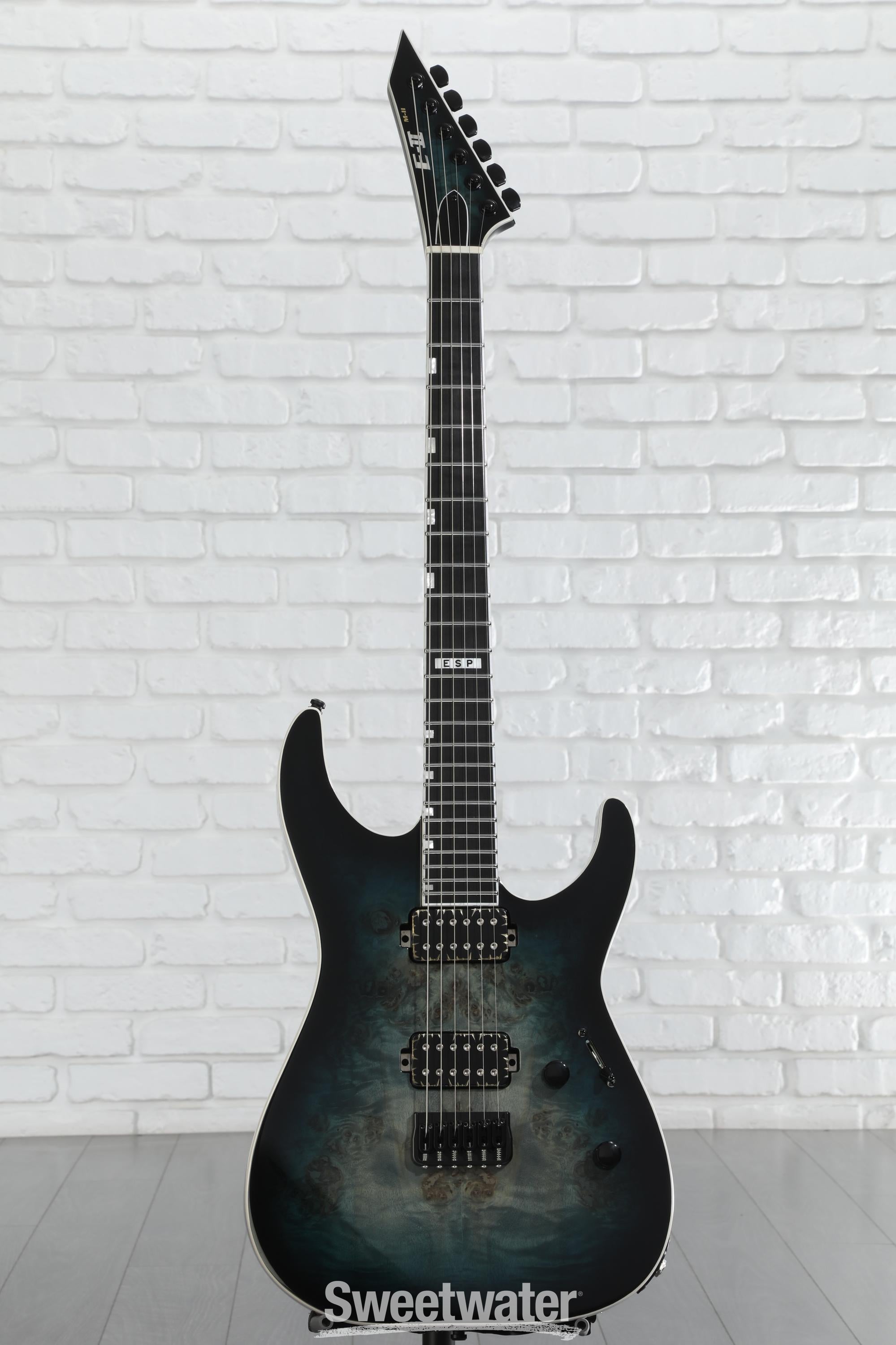 超歓迎された ESP E-II Burst Blue Mercury - Guitar Electric HT M-II ギター