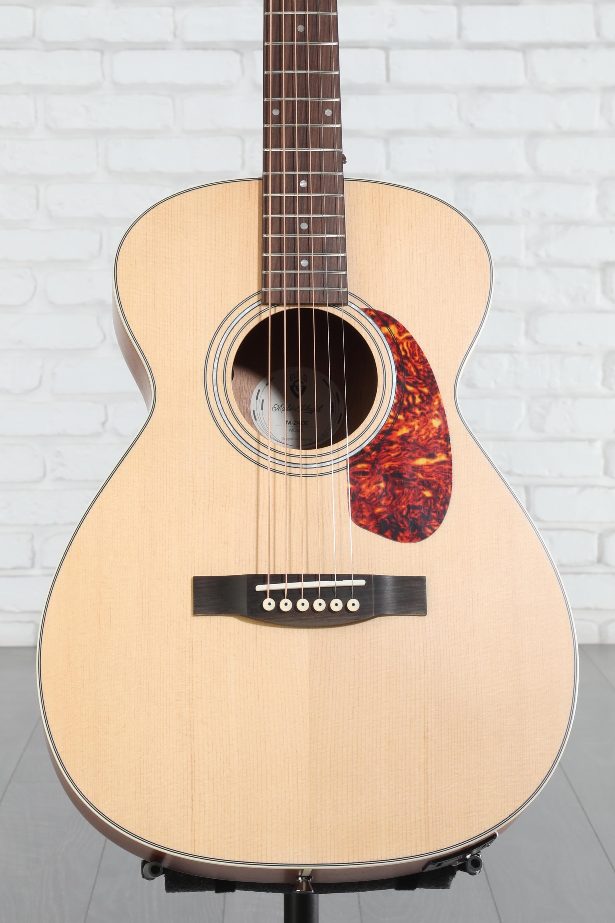 Guild M-240E Westerly Concert Acoustic-Electric Guitar - Natural