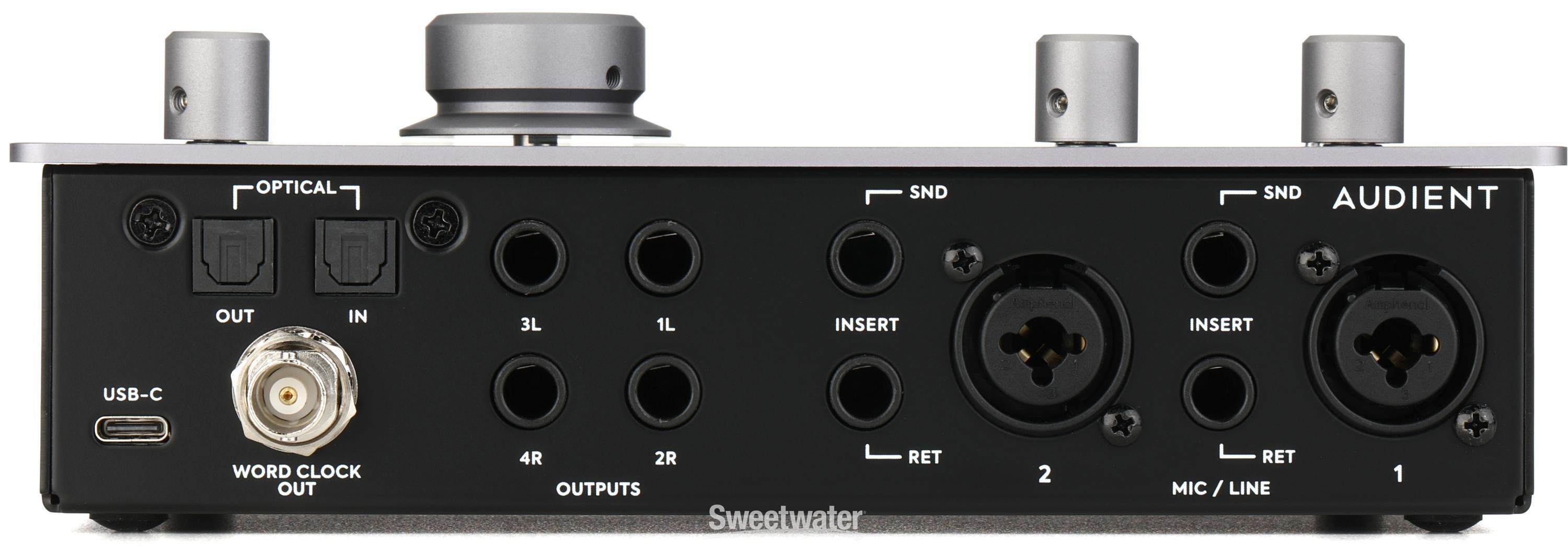 Audient iD24 10 x 14 USB-C Audio Interface | Sweetwater