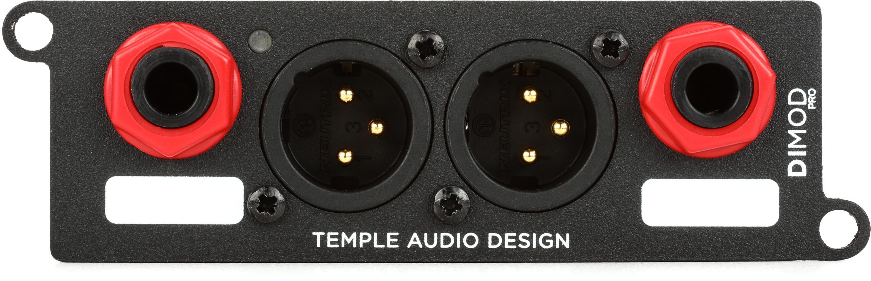 Temple Audio DI MOD Pro Stereo Direct Box Module