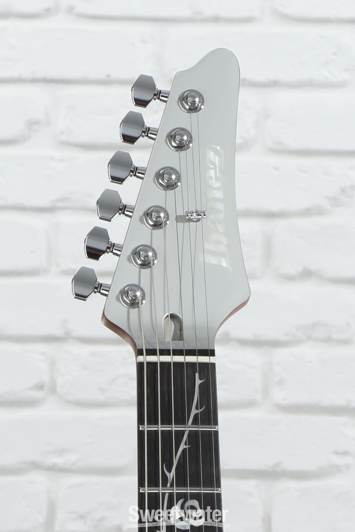 Ibanez TOD10 Tim Henson Signature Electric Guitar - Classic Silver