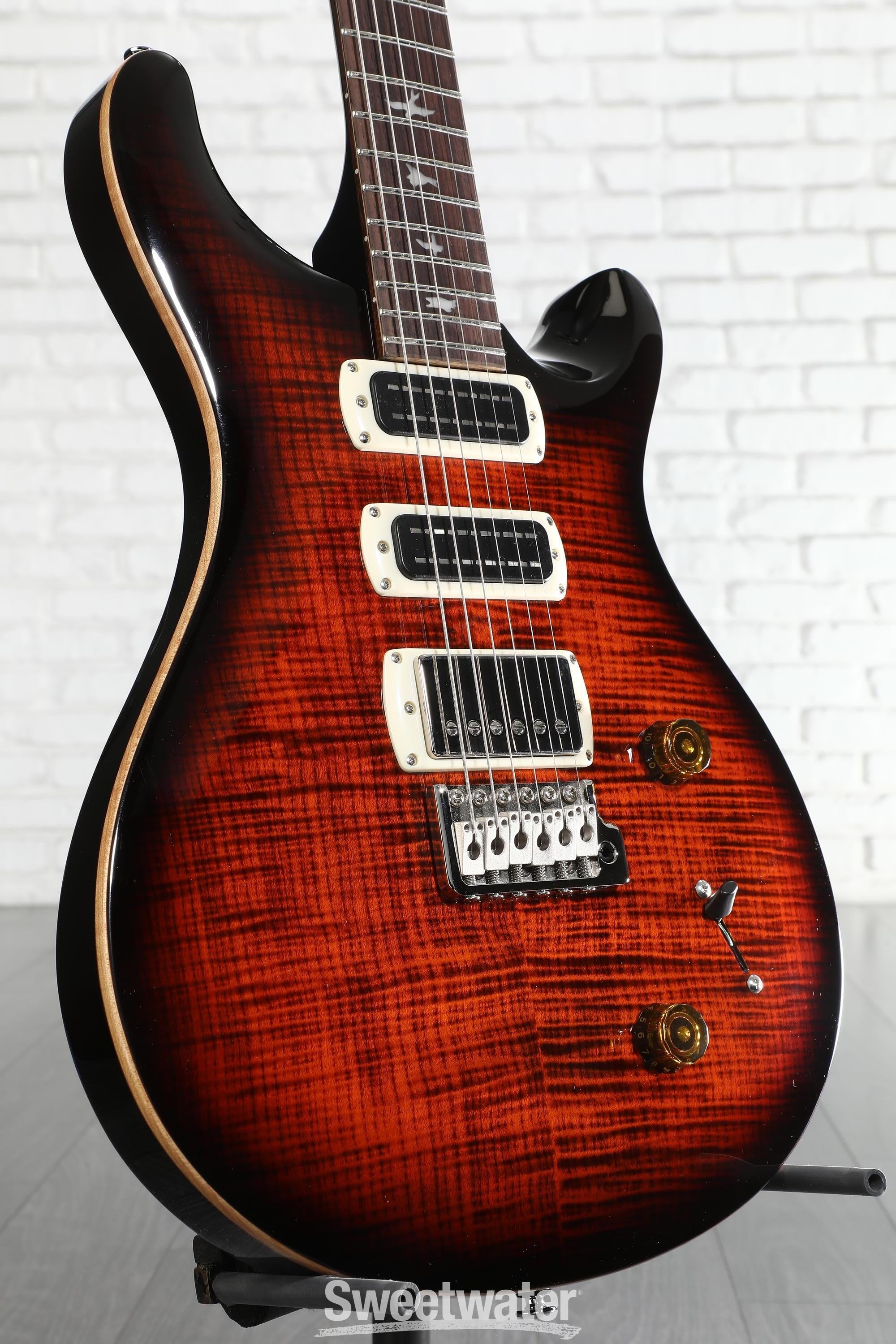 Photo of PRS SE Studio Electric Guitar - Orange Tiger Smokeburst