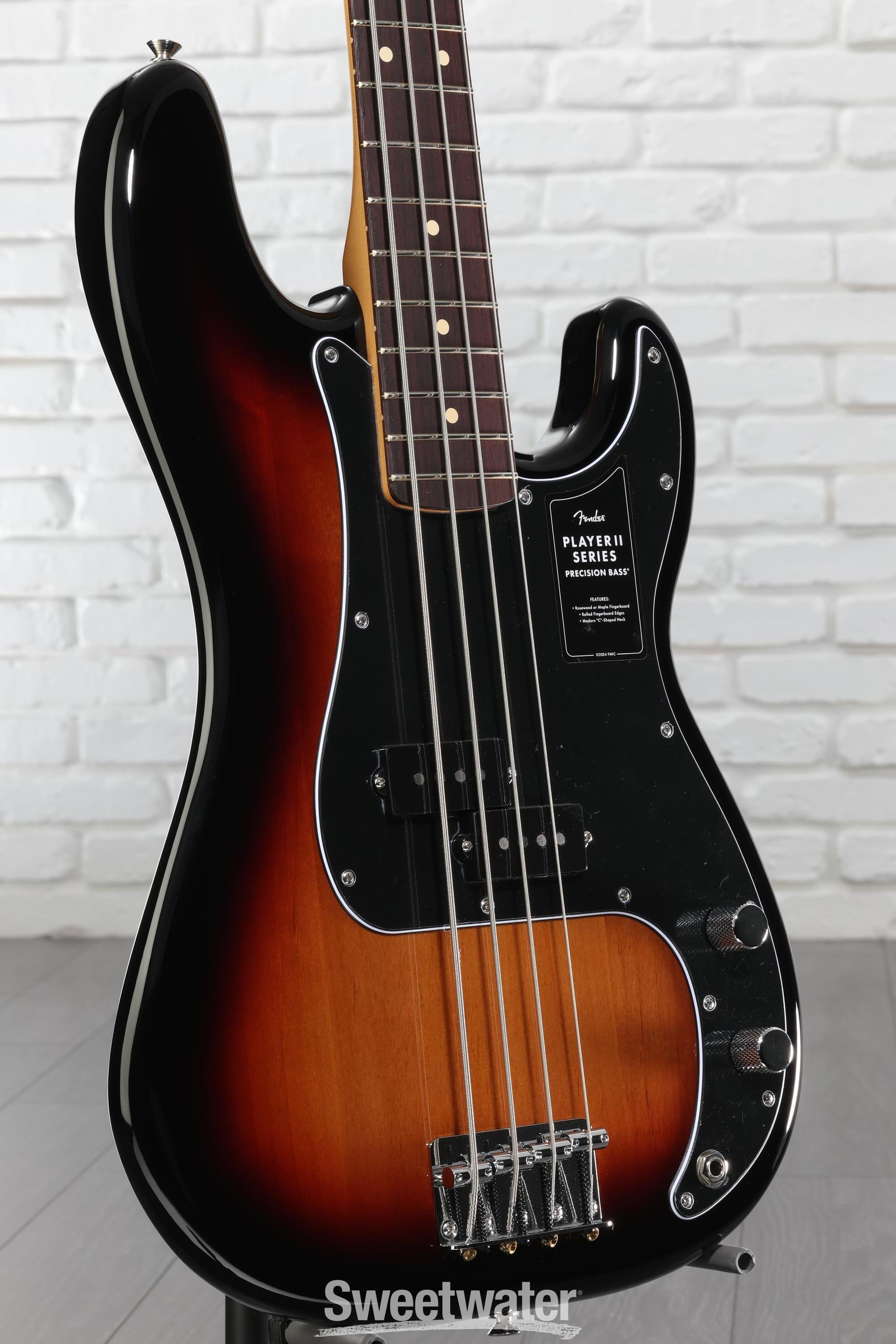 Fender Player II Precision Bass - 3-color Sunburst | Sweetwater