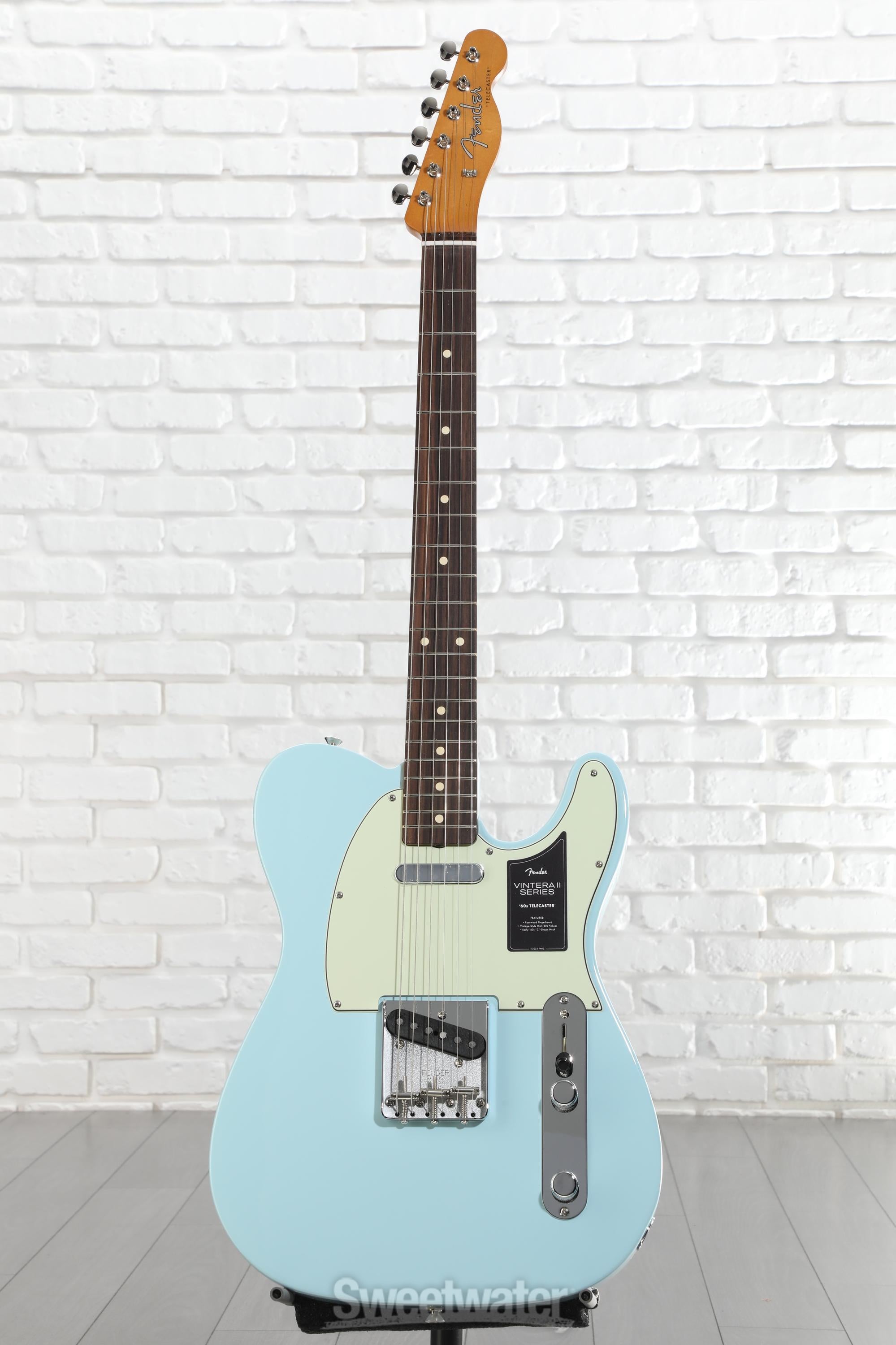 Fender Vintera II '60s Telecaster Electric Guitar - Sonic Blue
