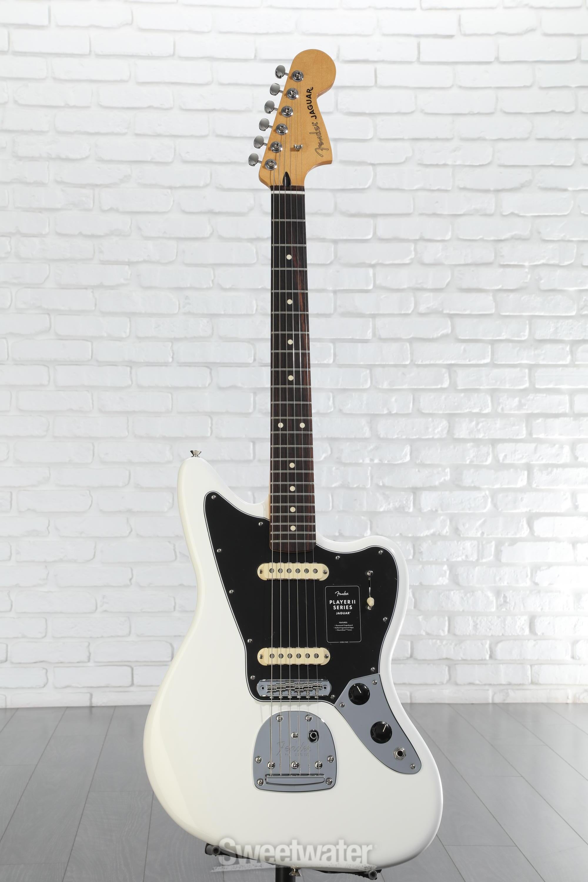 ギター FENDER Player II Jaguar Polar White Fender Player II Jaguar Polar White｜平野楽器 ロッキン