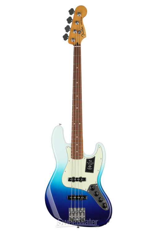 Fender Player Plus Active Jazz Bass - Belair Blue with Pau