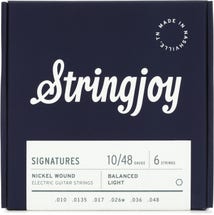 Product Image - This Item - Stringjoy Signatures Nickel-wound Balanced Electric Guitar Strings - .010 -.048 Light