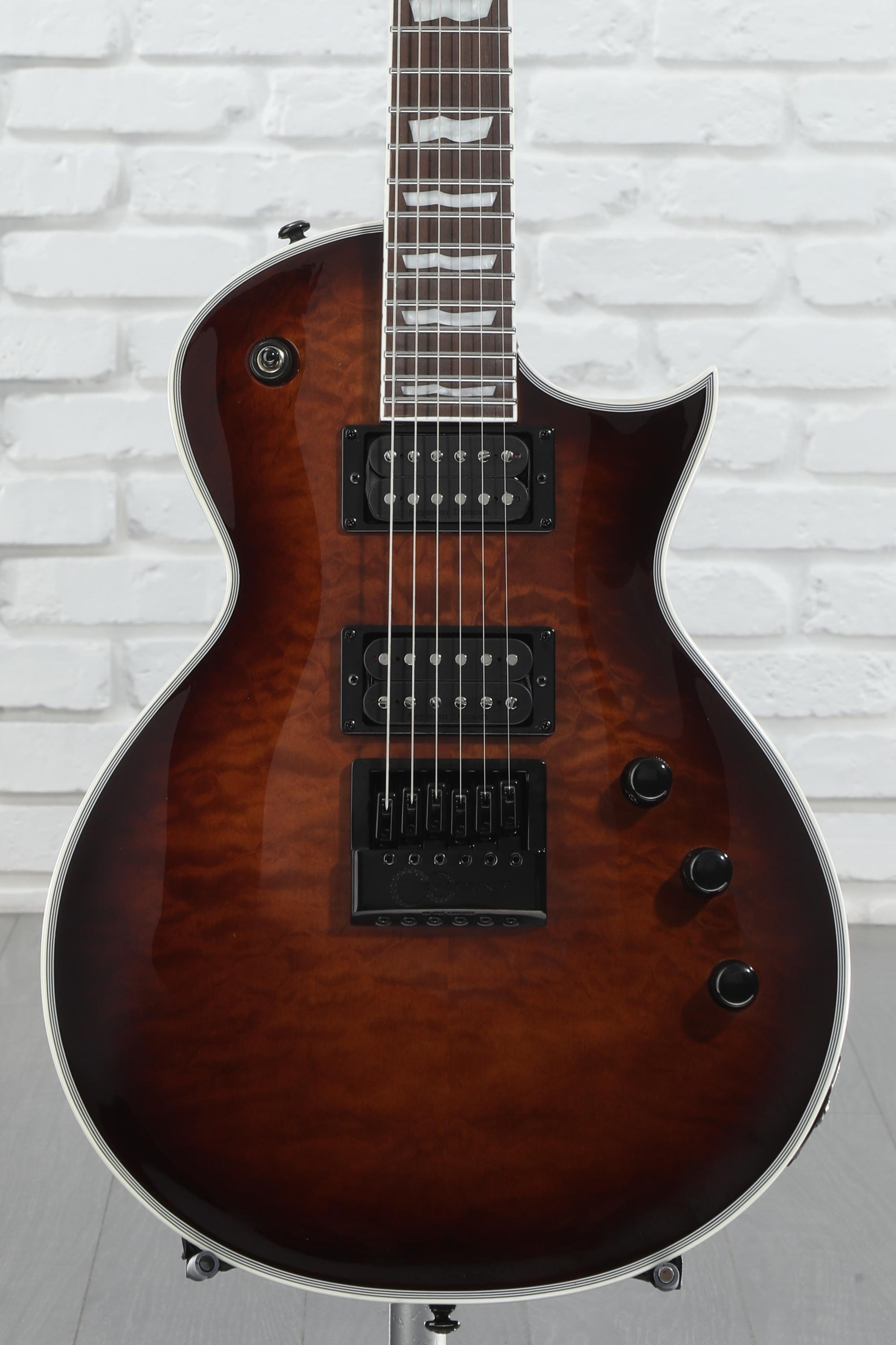 ESP LTD EC-1000 Evertune - Dark Brown Sunburst Reviews
