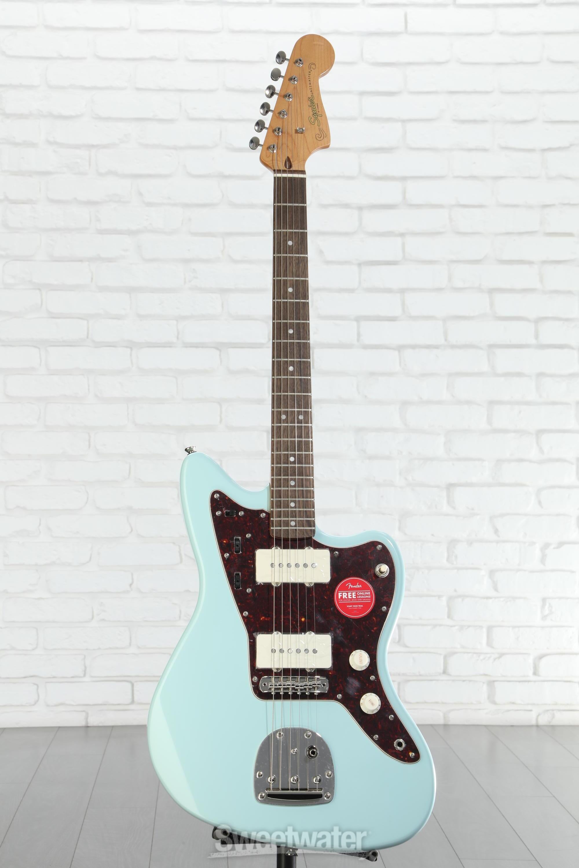 スクワイヤ Classic Vibe '60s ジャズマス Sonic Blue Squier Classic Vibe '60s Jazzmaster - Sonic Blue | Sweetwater