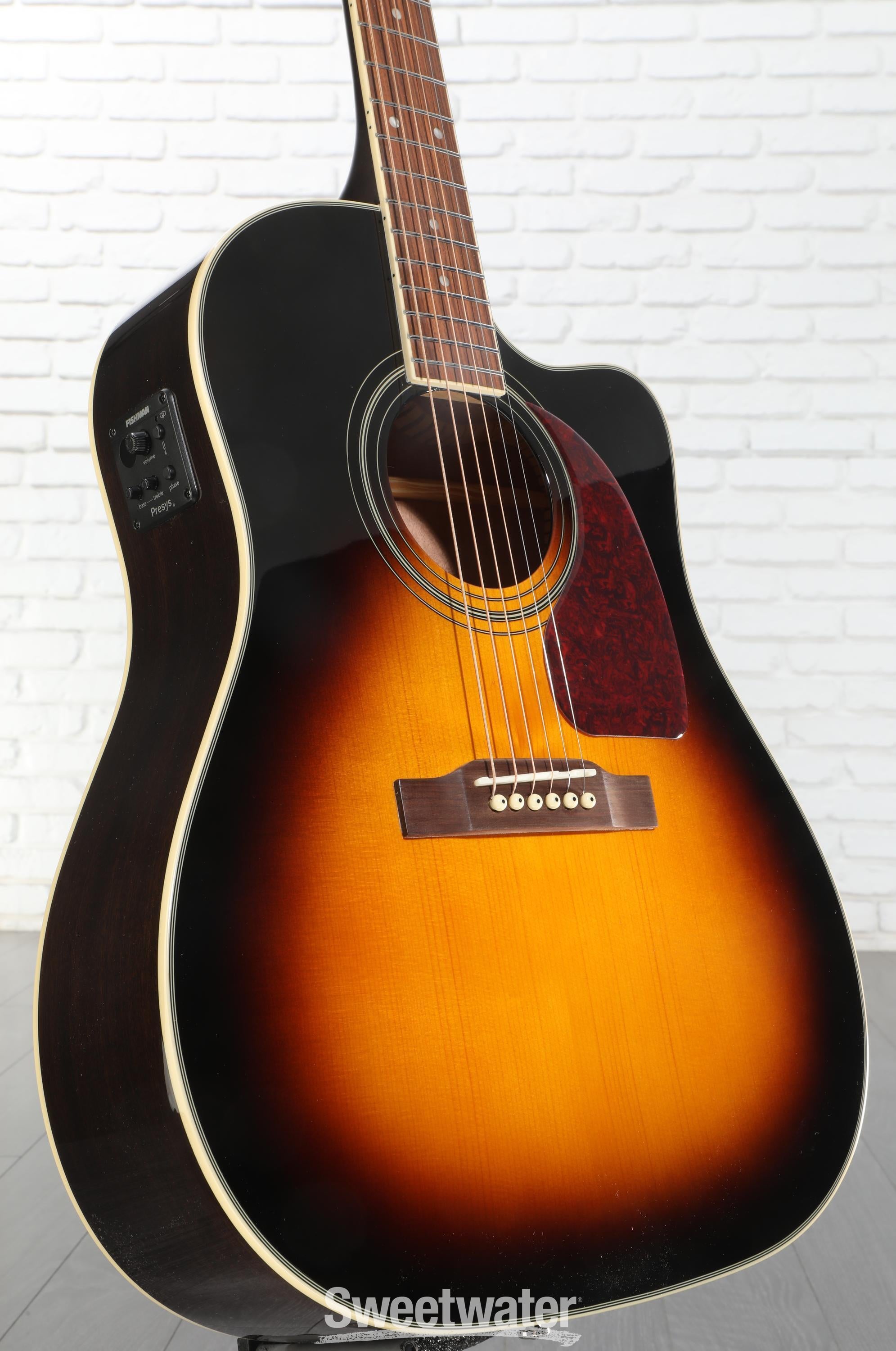 Epiphone J-45 EC Studio Acoustic-electric Guitar - Vintage