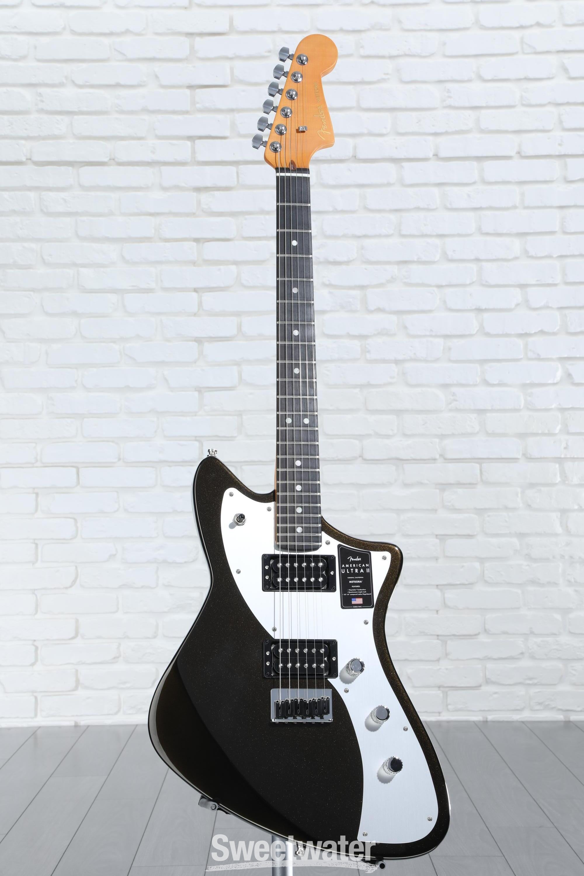 Fender American Ultra II Meteora Electric Guitar - Texas Tea