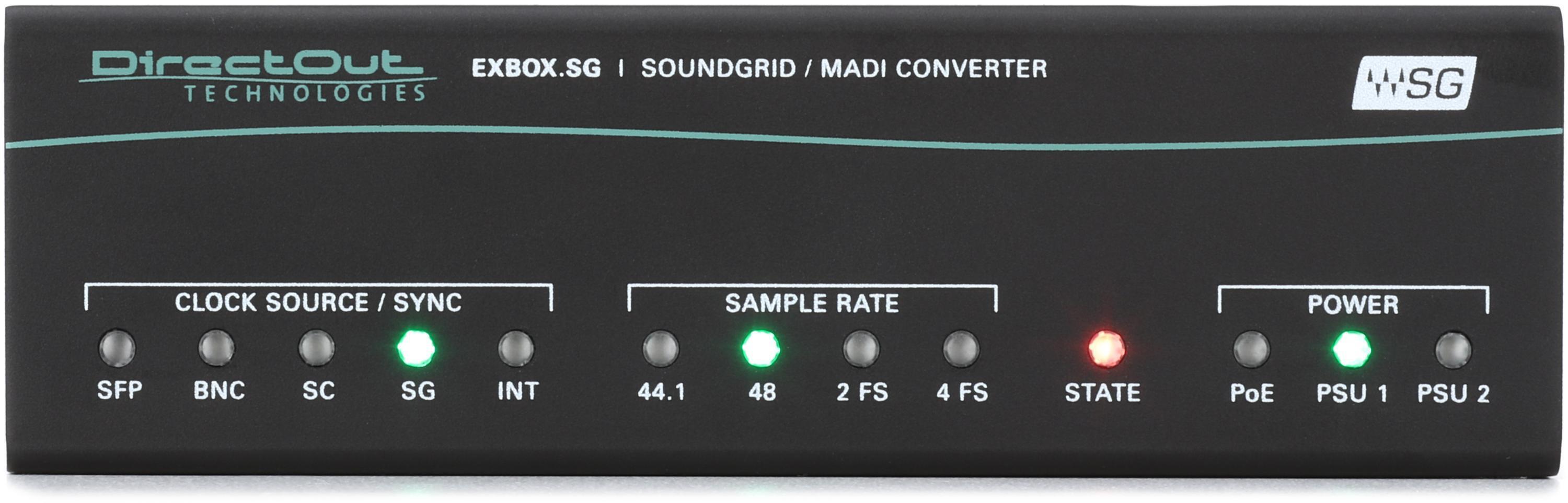 Photo of DirectOut EXBOX.SG SoundGrid/MADI Converter