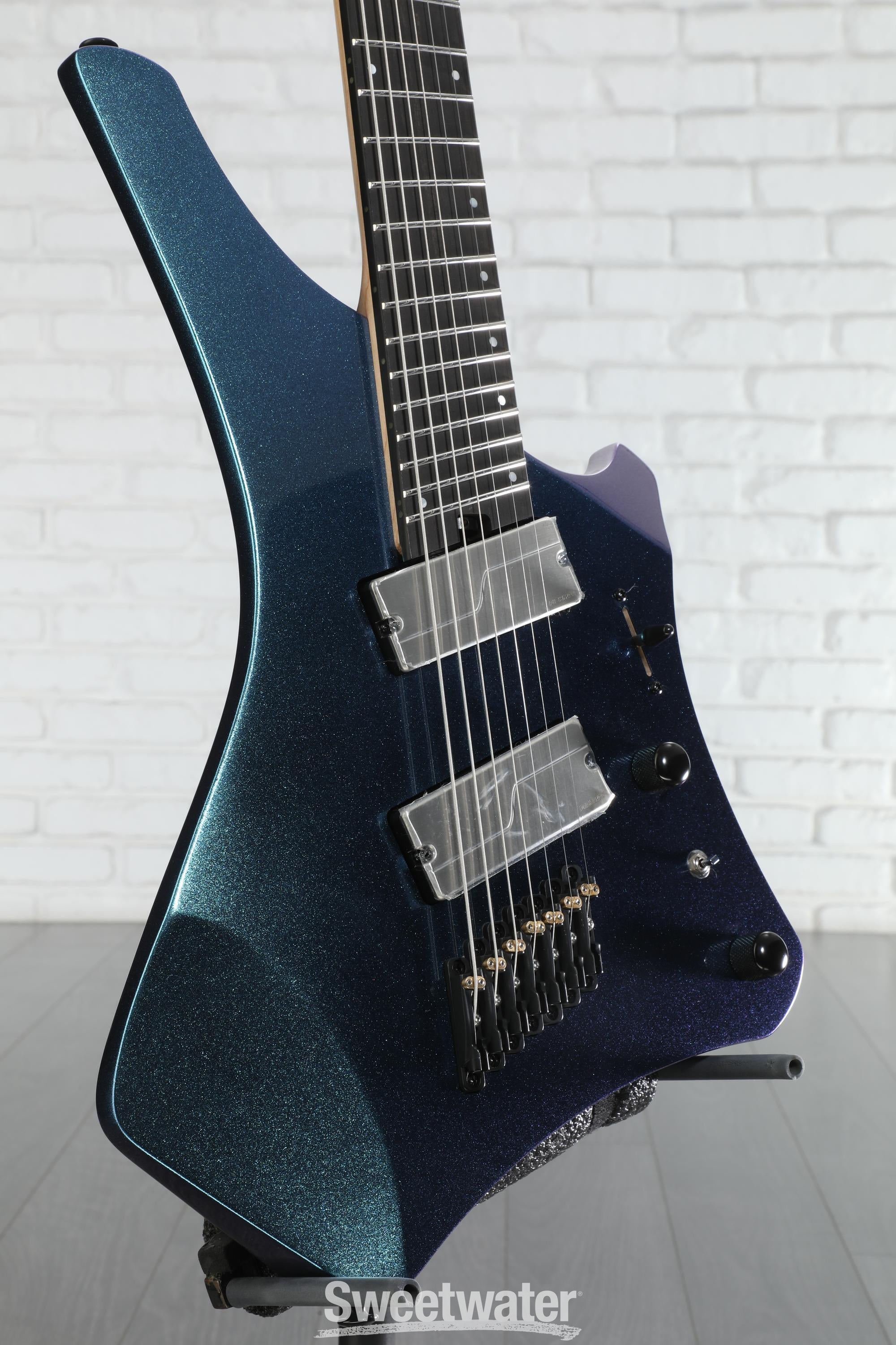 パーフェクトアルカディア Ibanez Alpha A527 Multi-scale 7-string Electric Guitar - Nebula