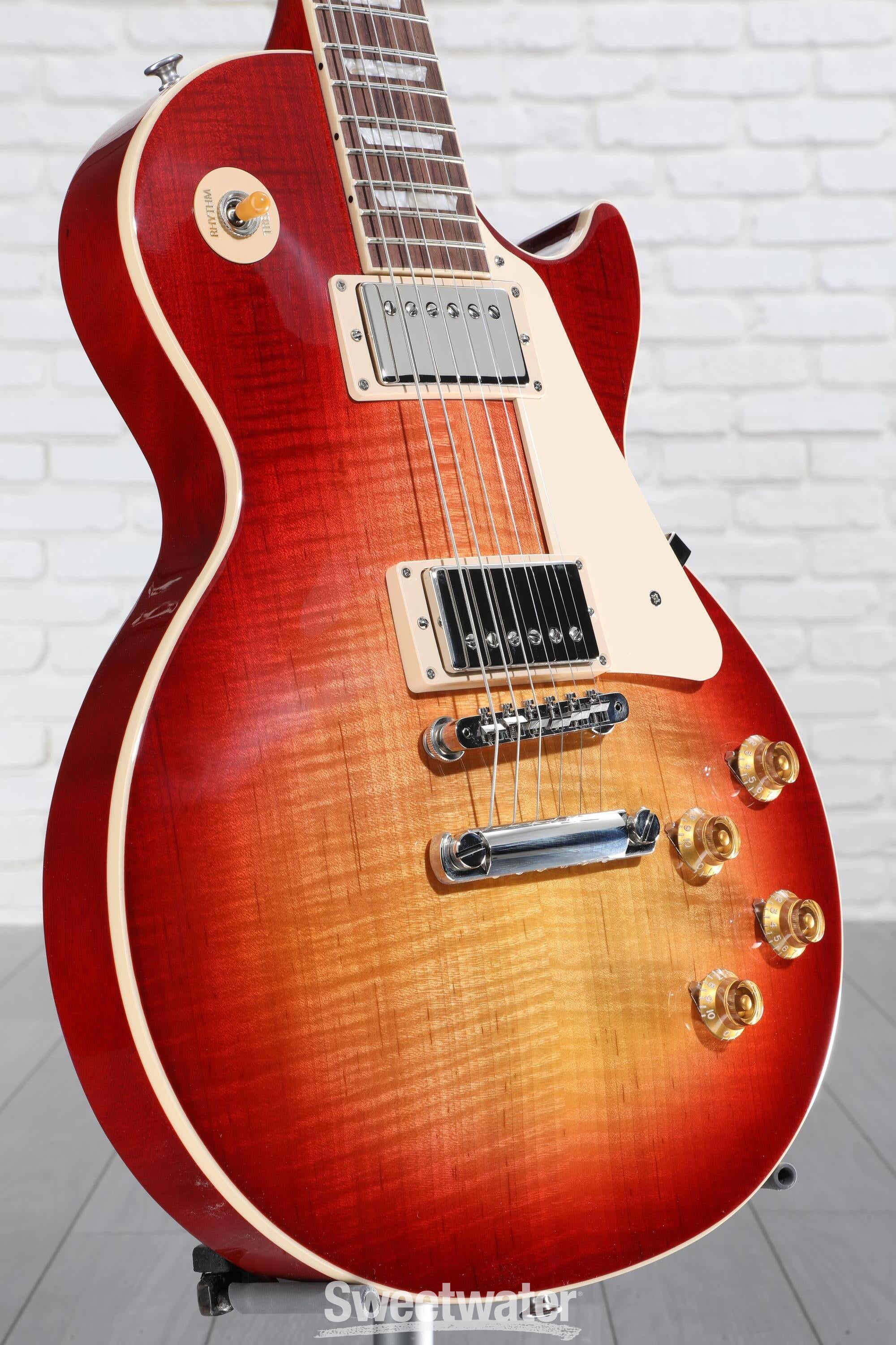 Gibson Les Paul Standard 50s Electric Guitar Heritage Cherry Sunburst Sweetwater